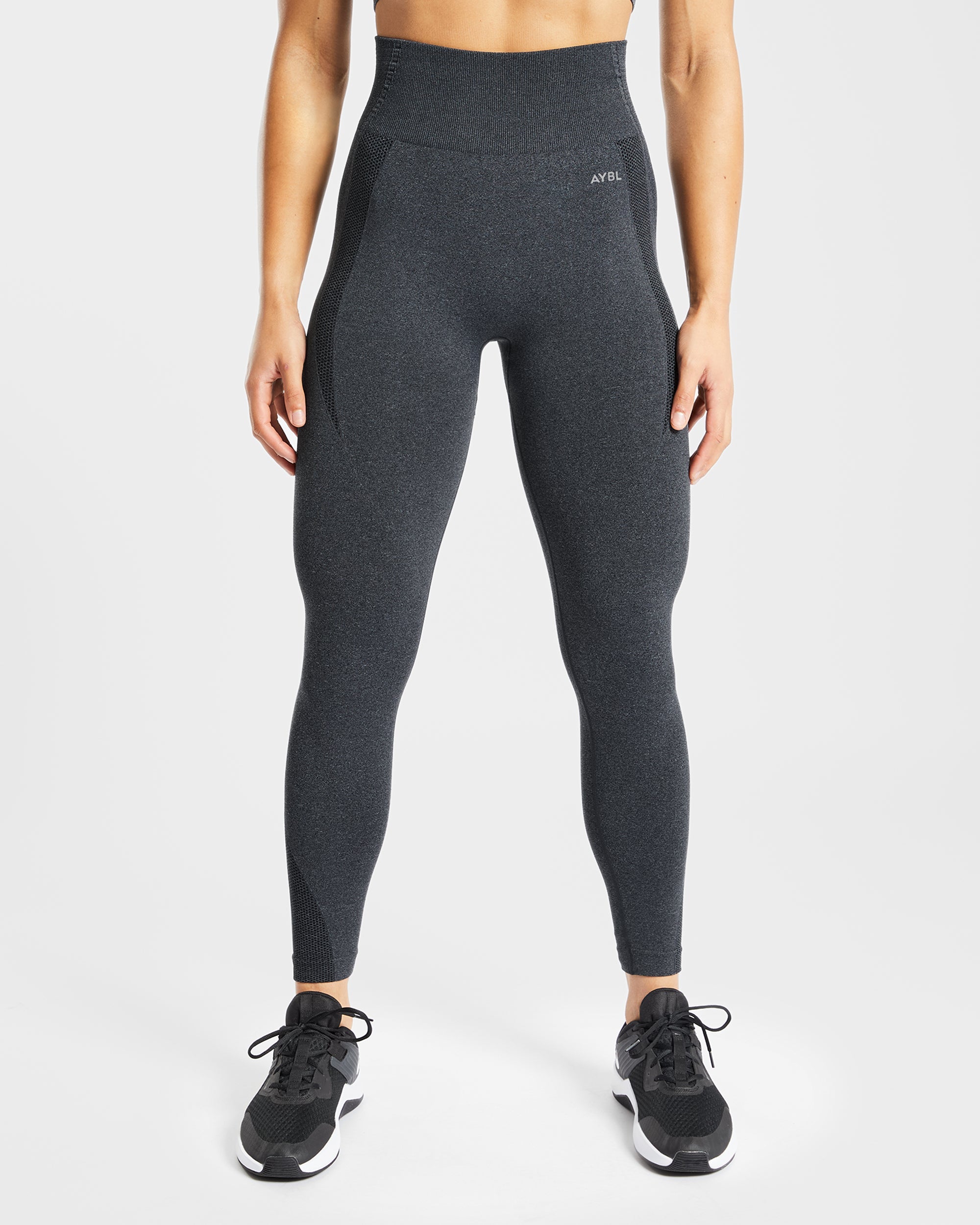 Balance V2 Seamless Leggings - Speckle Black