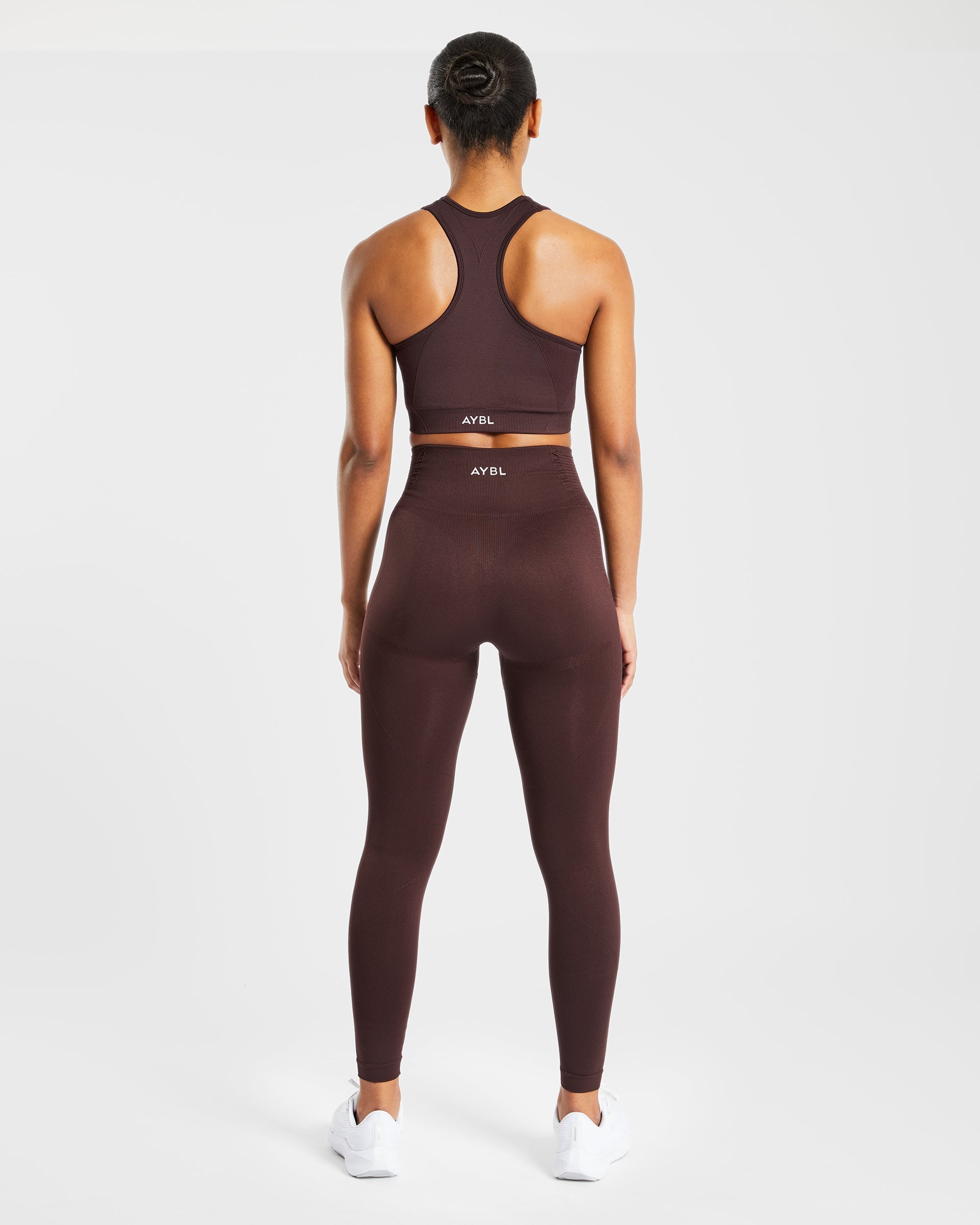 Balance V2 Seamless Sports Bra - Chocolate Brown