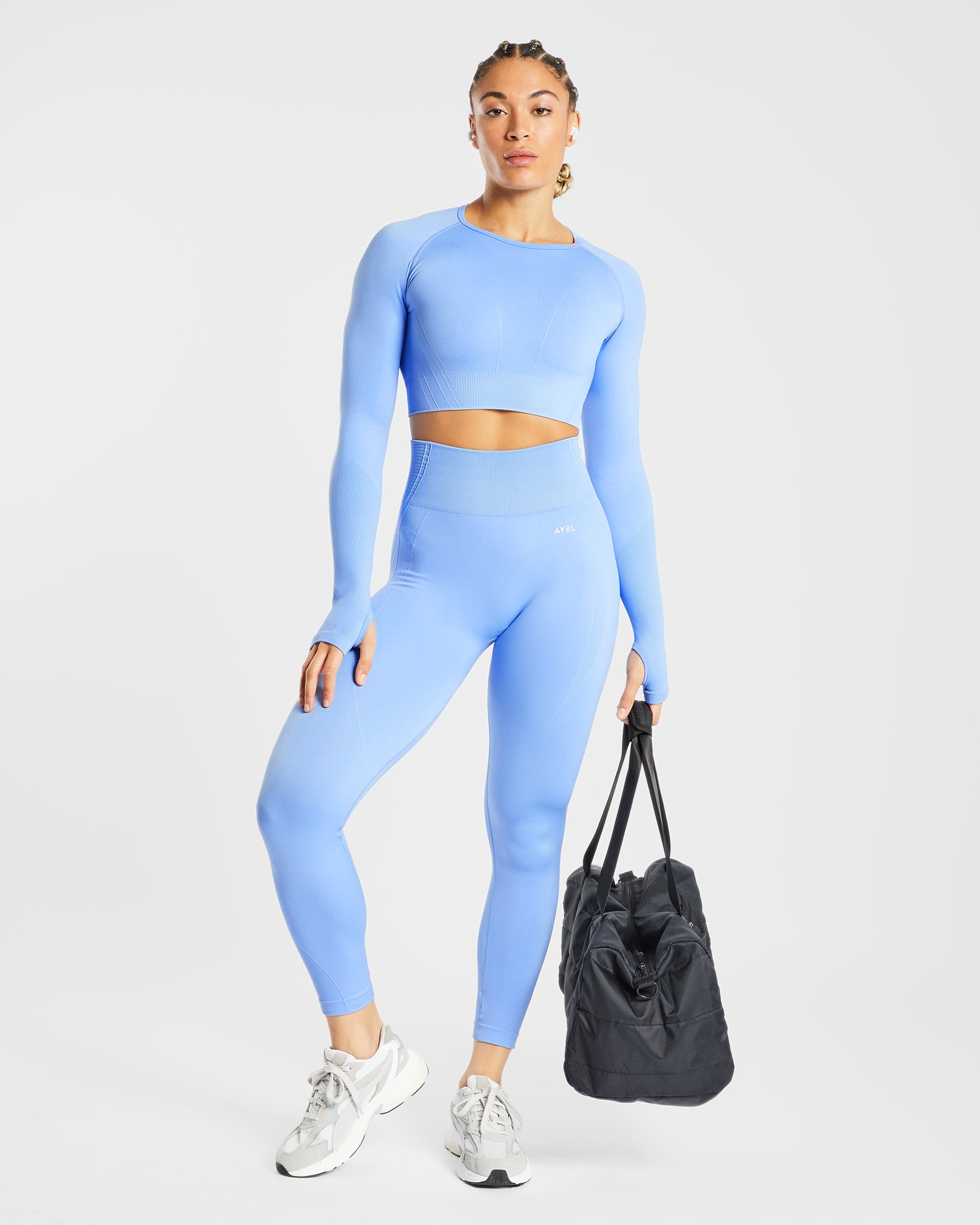 Balance V2 Seamless Leggings - Chambray Blue