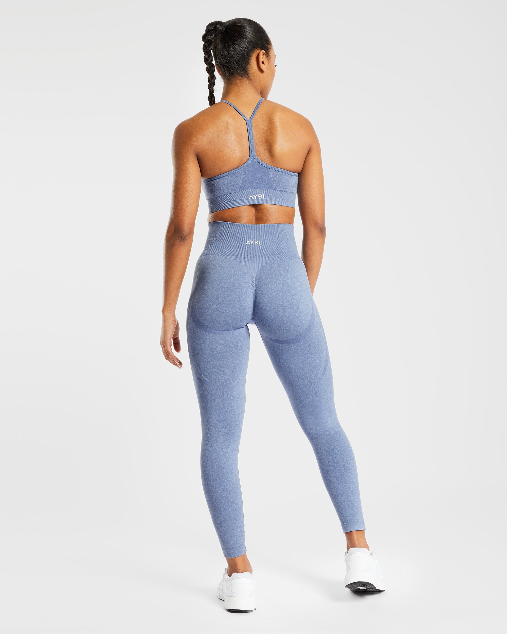 Empower Seamless Leggings - Blue Marl