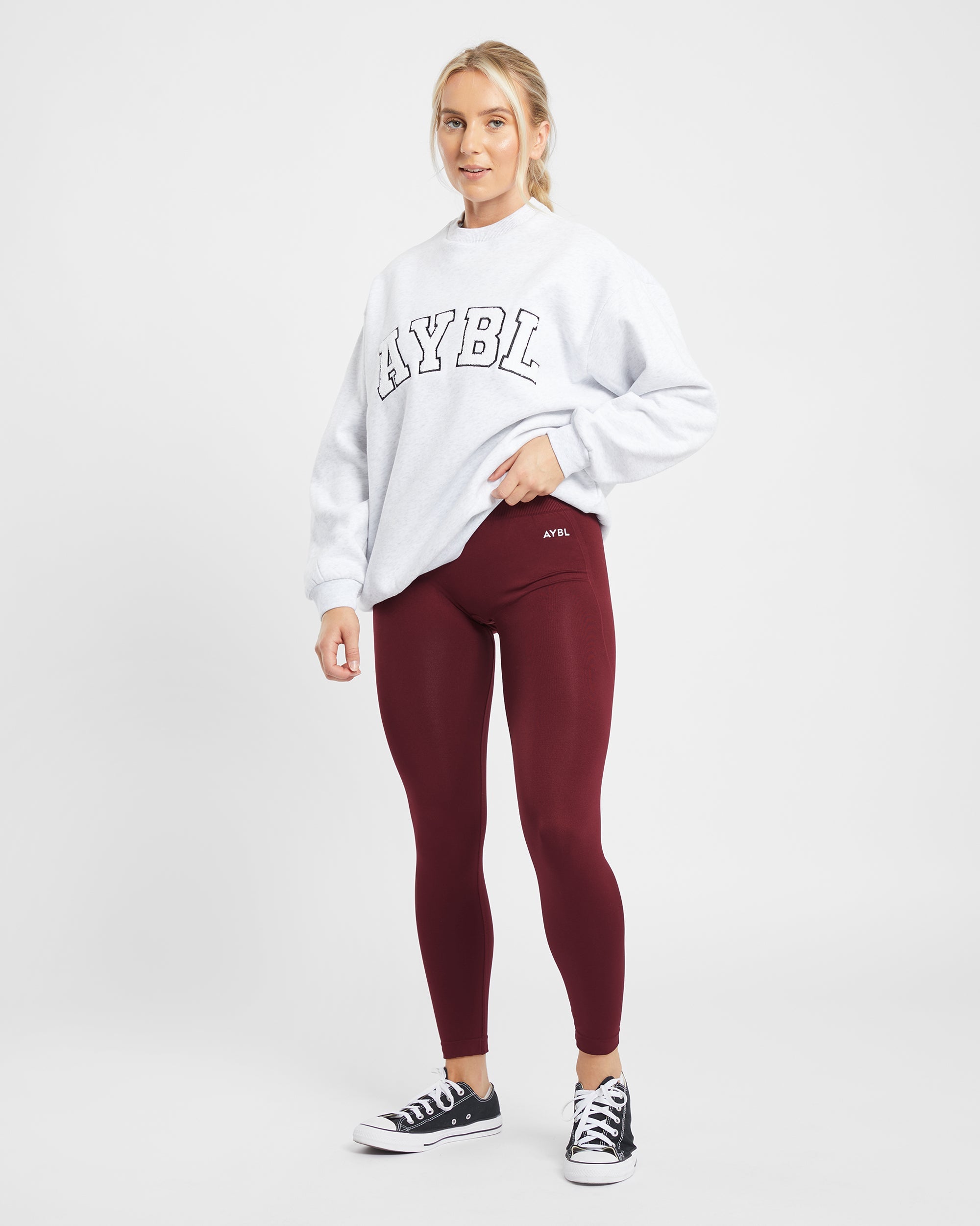 Empower Seamless Leggings - Red Wine