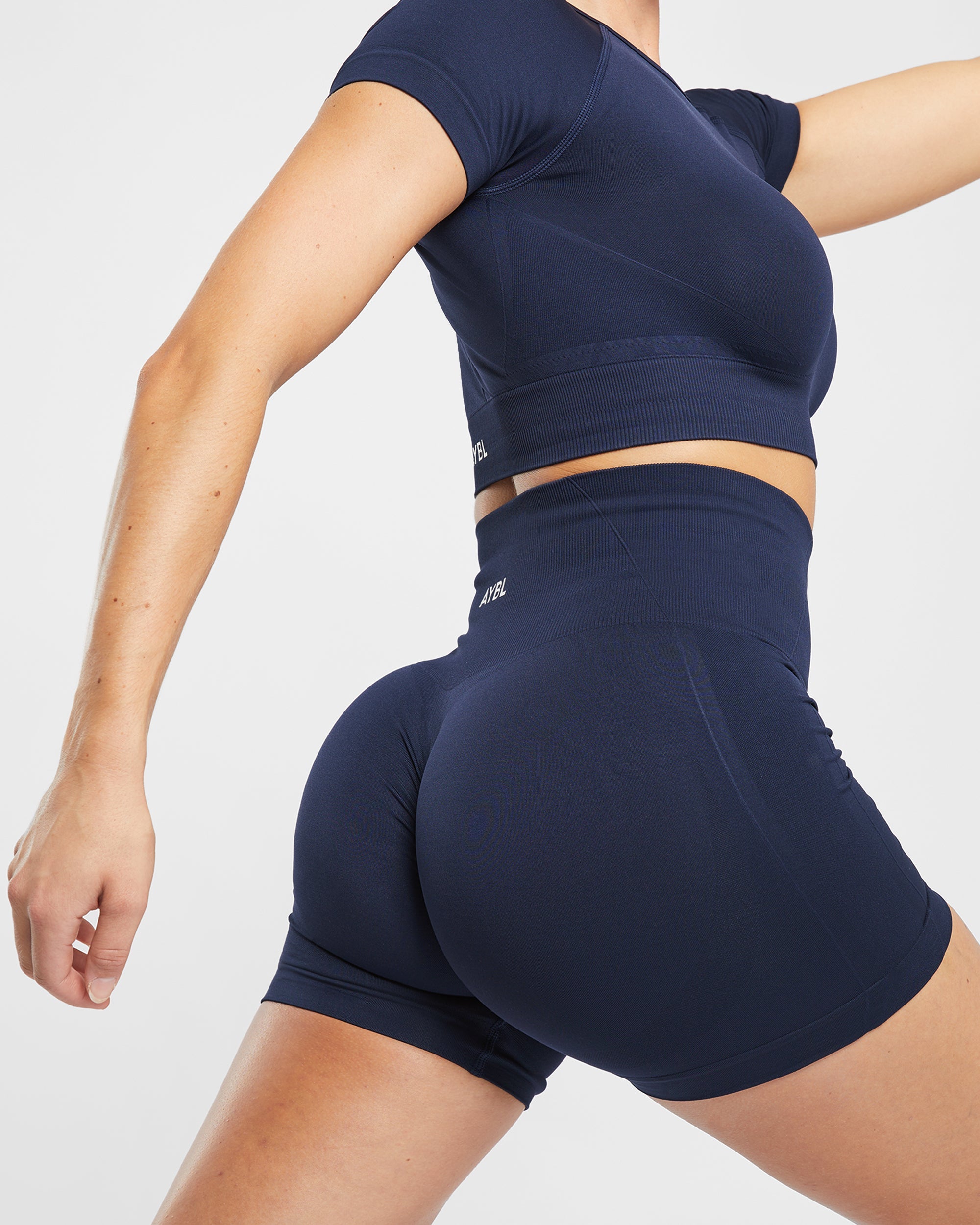 Empower Seamless Shorts - Navy