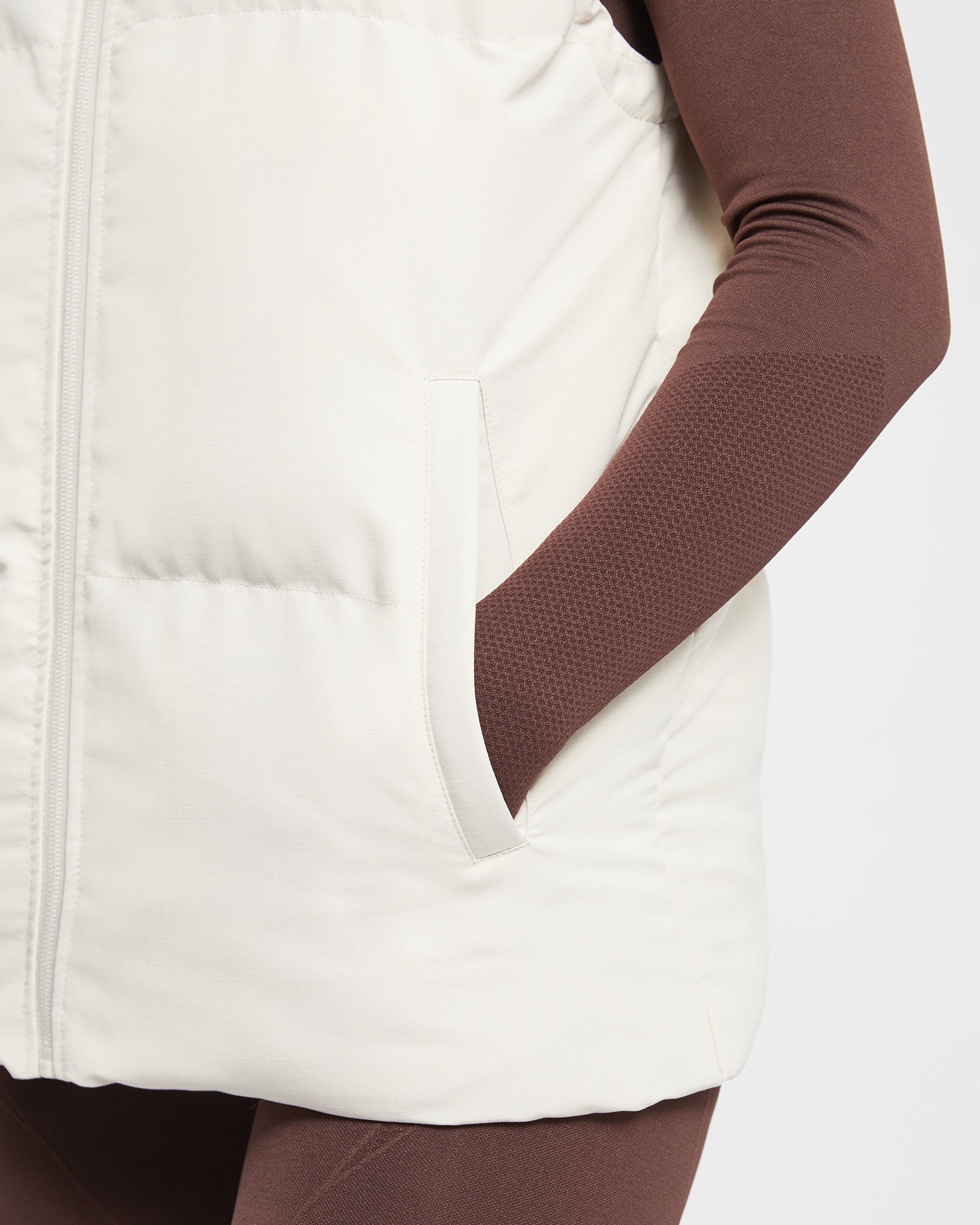Everyday Oversized Gilet - Sand