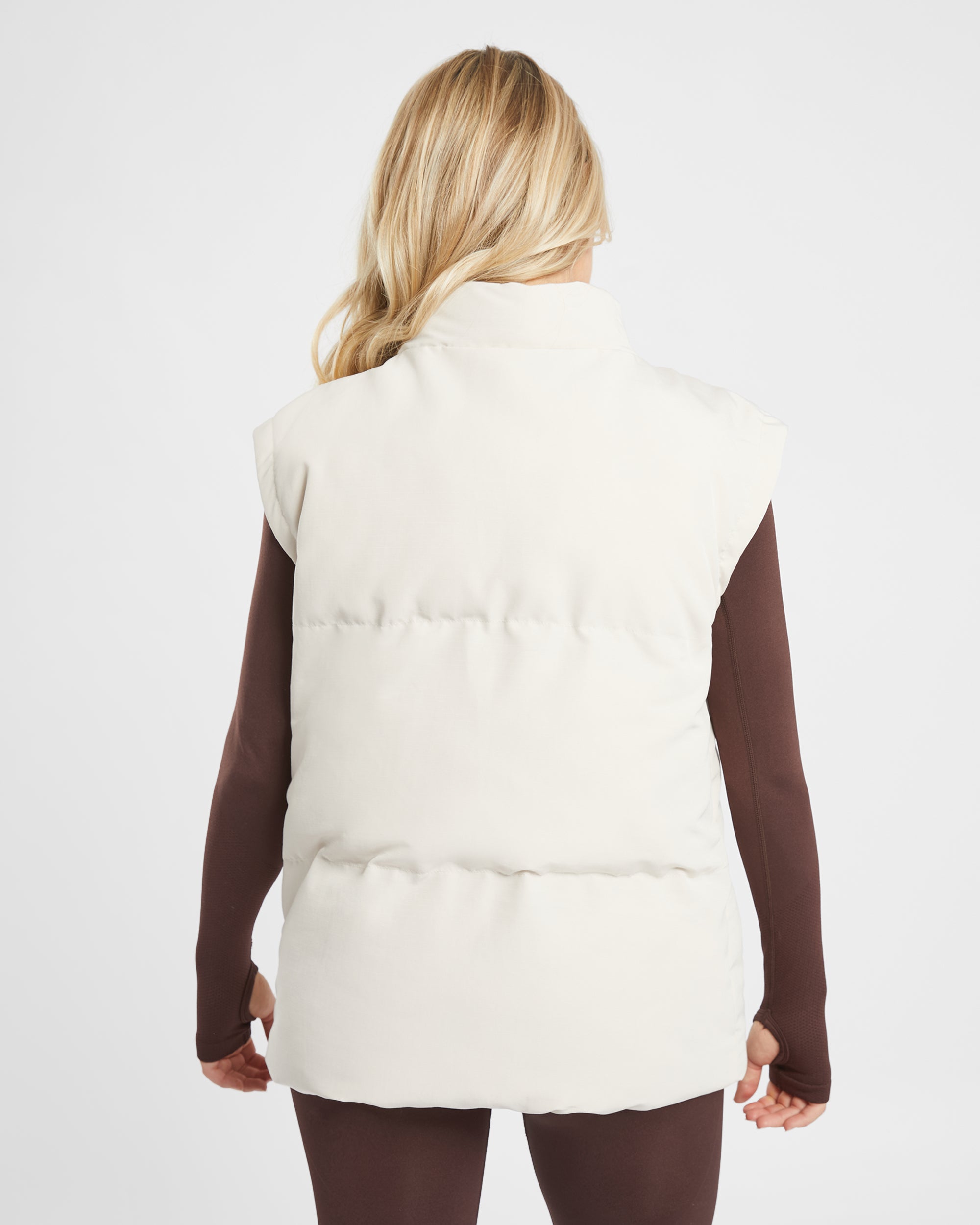 Everyday Oversized Gilet - Sand