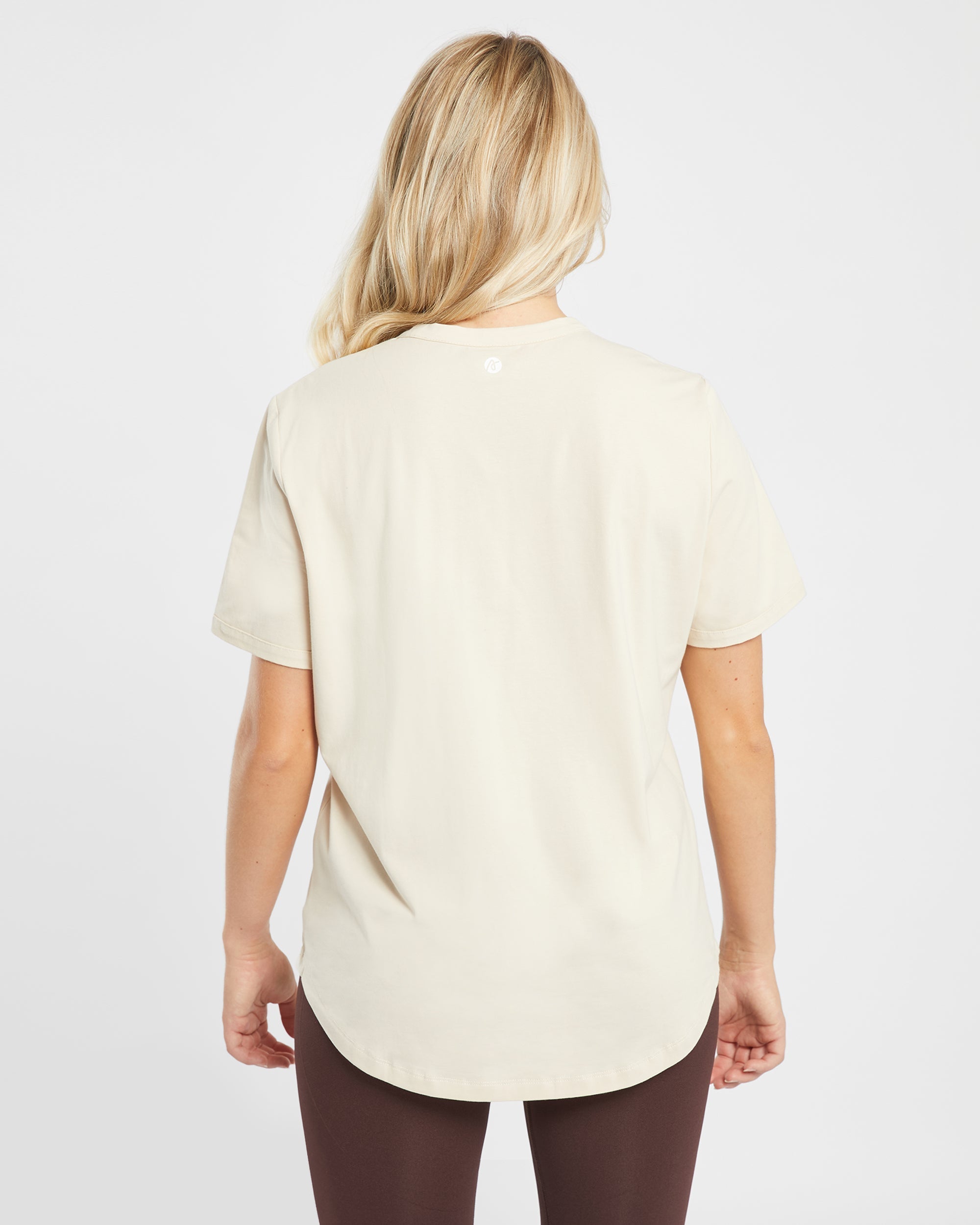 Everyday Relaxed T Shirt - Cream