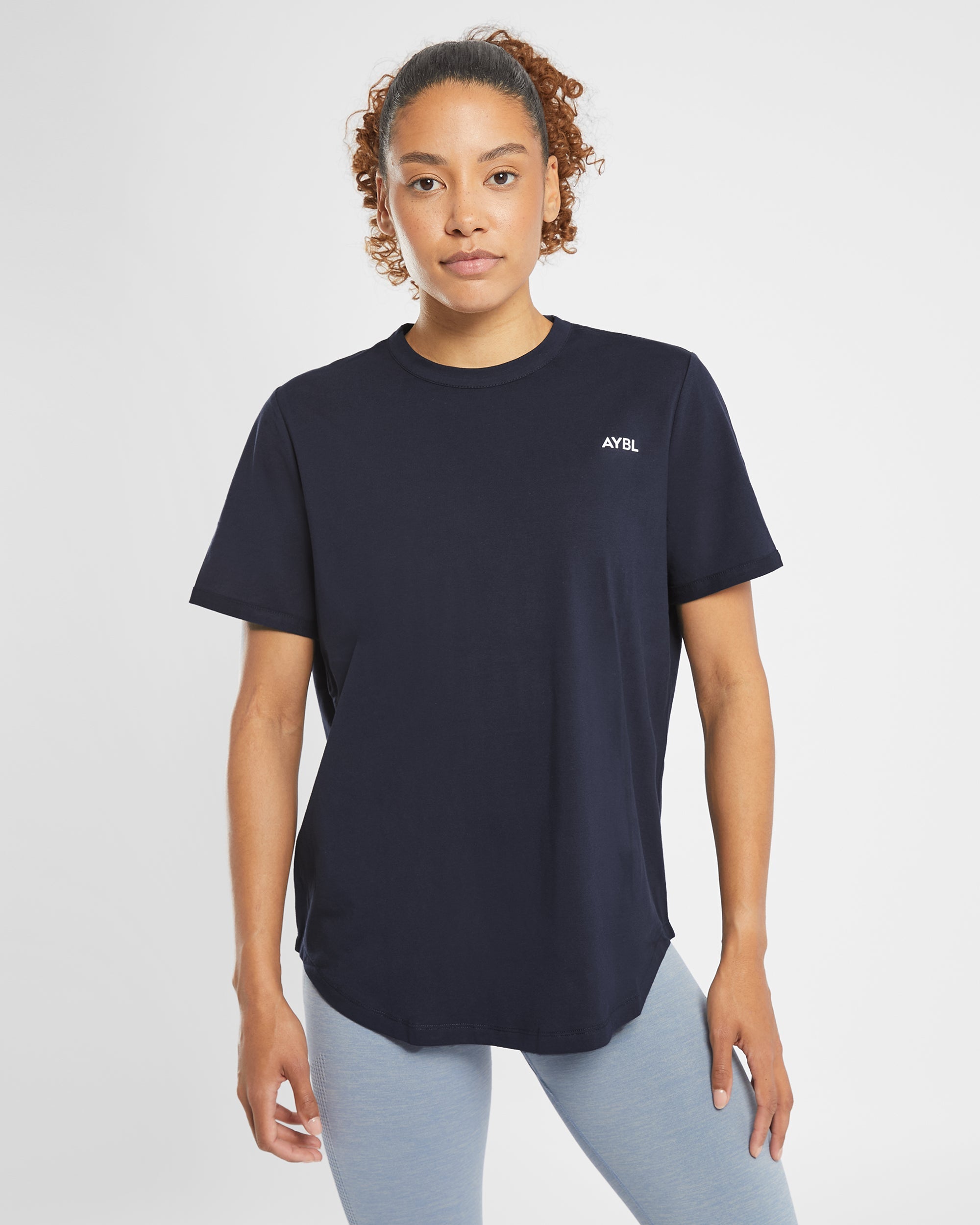 Everyday Relaxed T Shirt - Navy