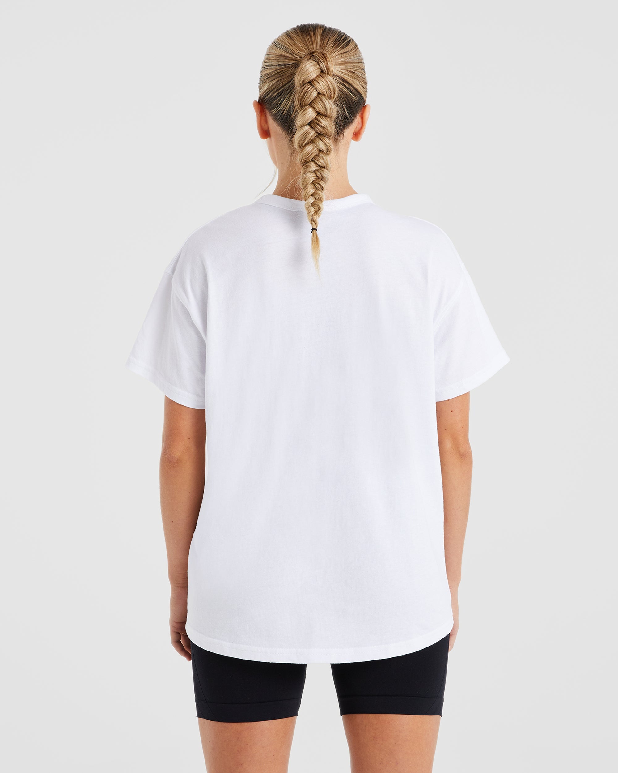 AYBL Sports Oversized T Shirt - White