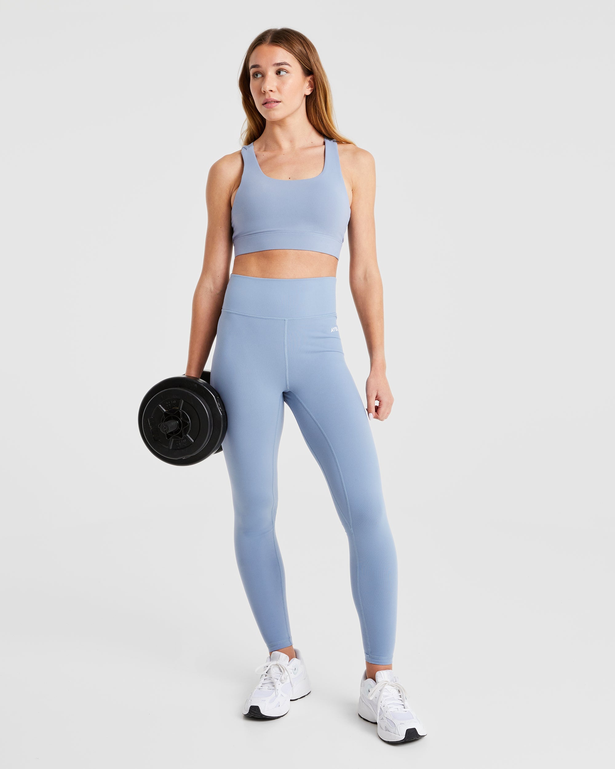 Core Leggings - Steel Blue