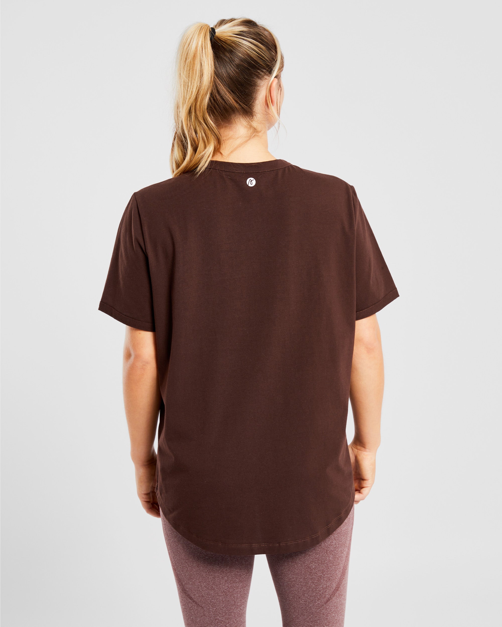 Everyday Relaxed T Shirt - Brown