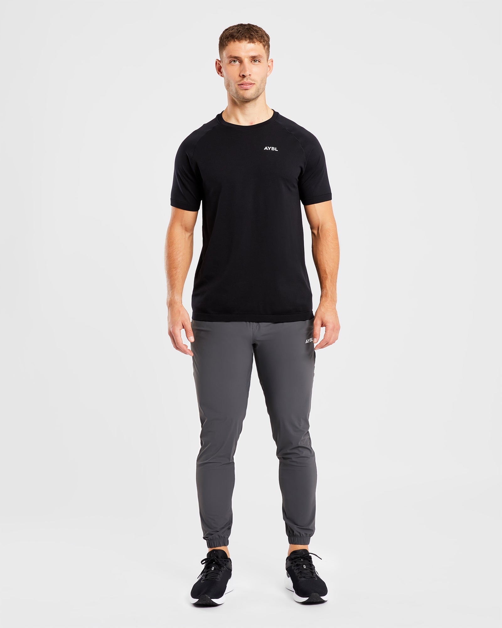 Ascend Seamless T Shirt - Black