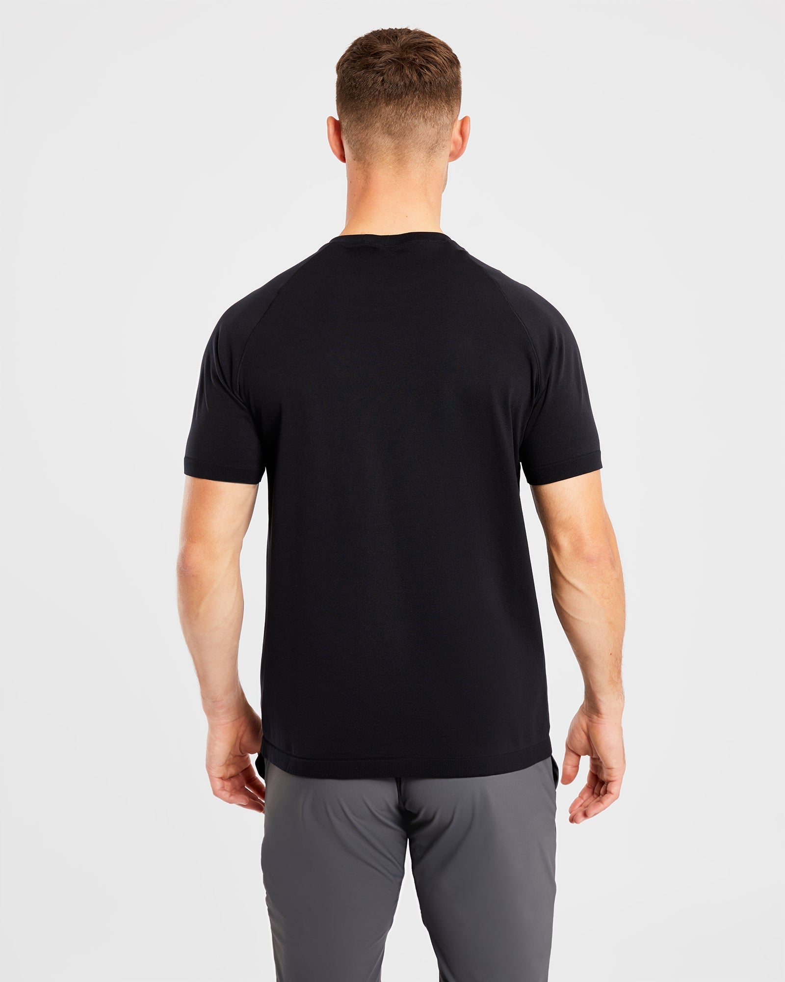 Ascend Seamless T Shirt - Black