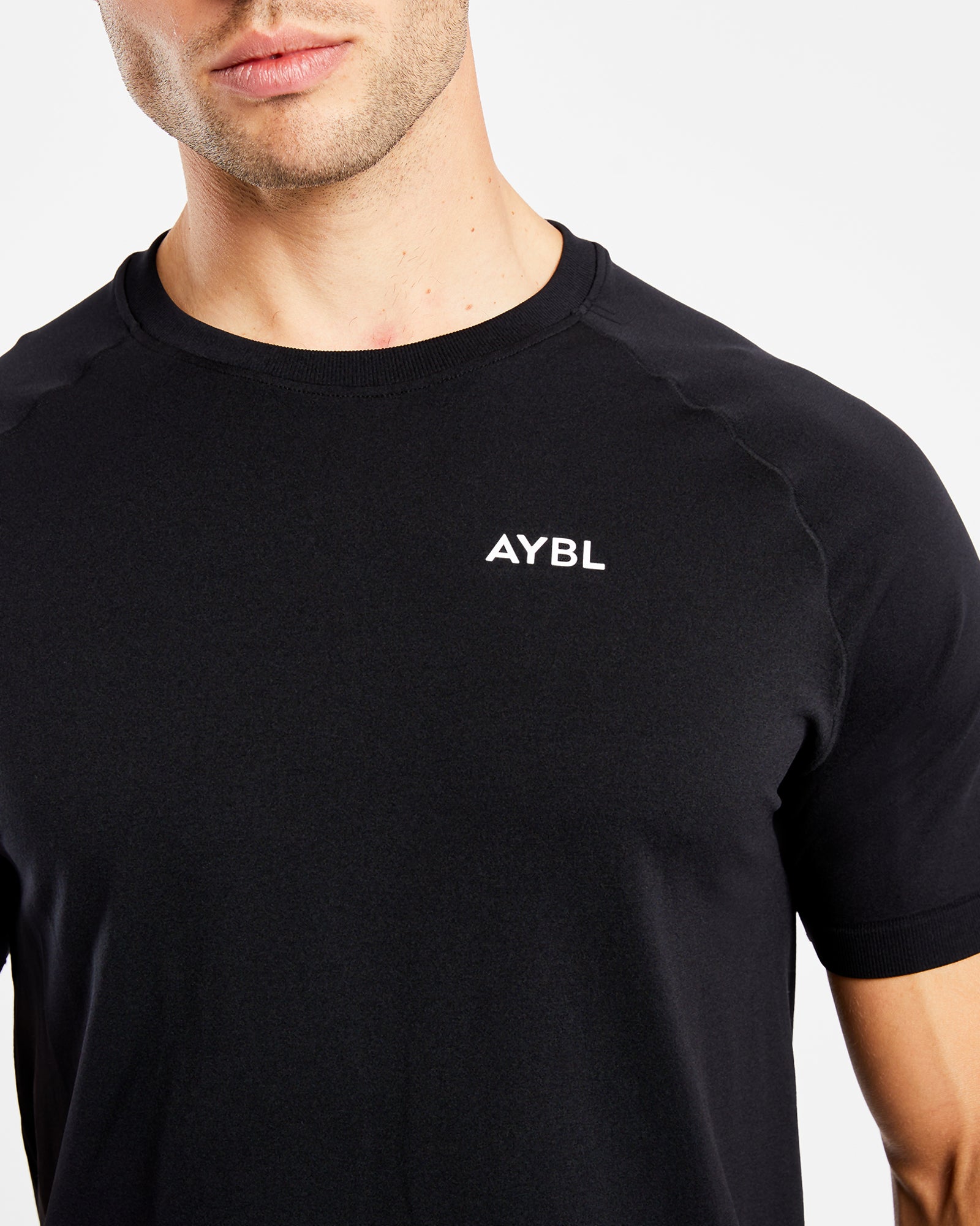 Ascend Seamless T Shirt - Black