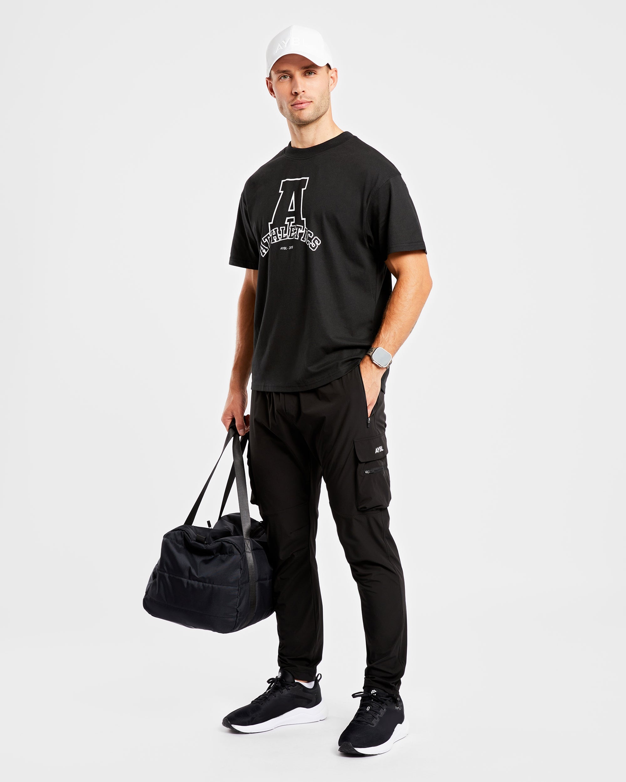 Sport Cargo Trousers - Black