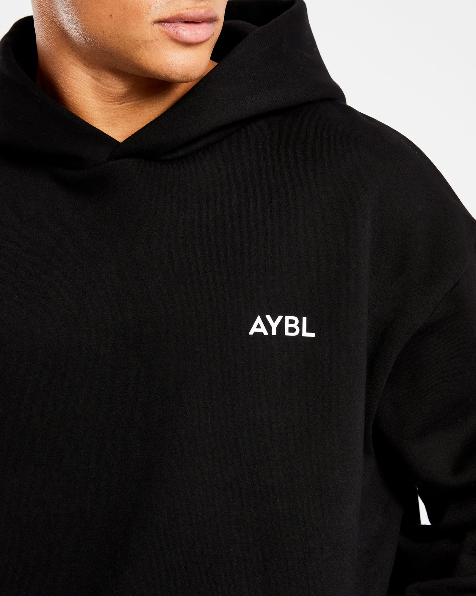 Essential Oversized Hoodie - Black