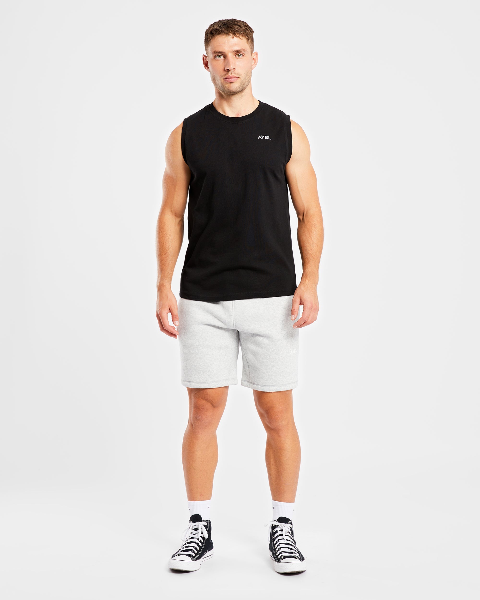 Essential 7" Shorts - Grey Marl