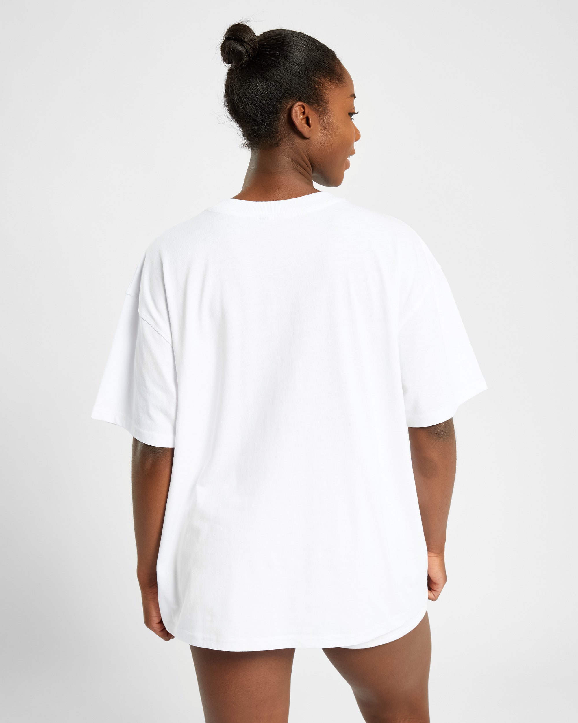 Athletics Varsity Oversized T Shirt - White