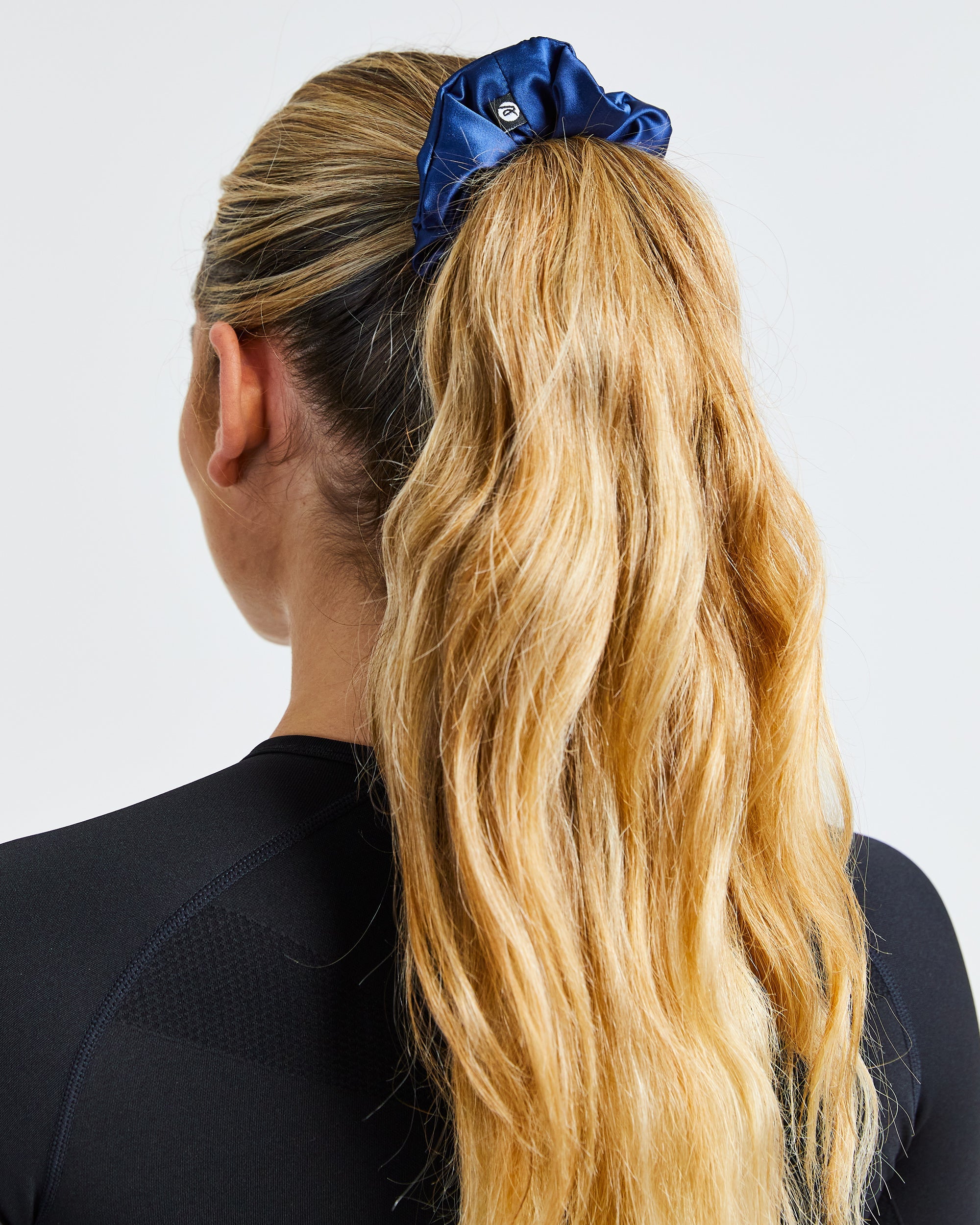 Scrunchie 4 Pack - White/Black/Charcoal/Navy