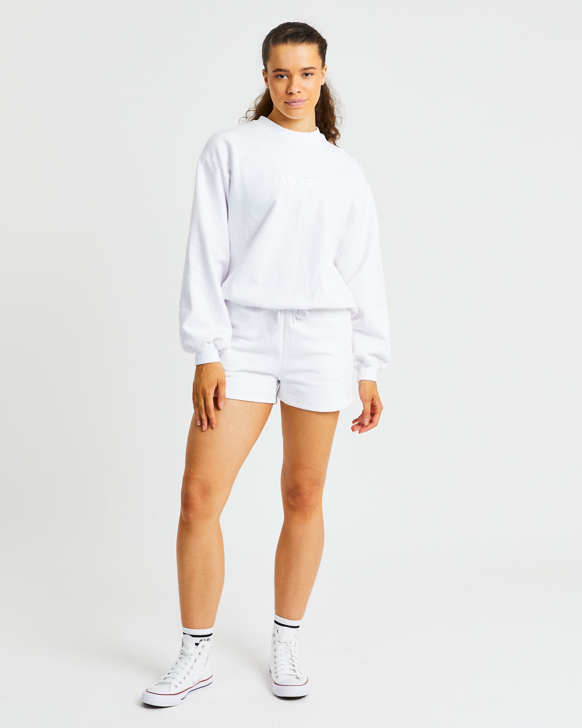 Everyday Relaxed Shorts - White