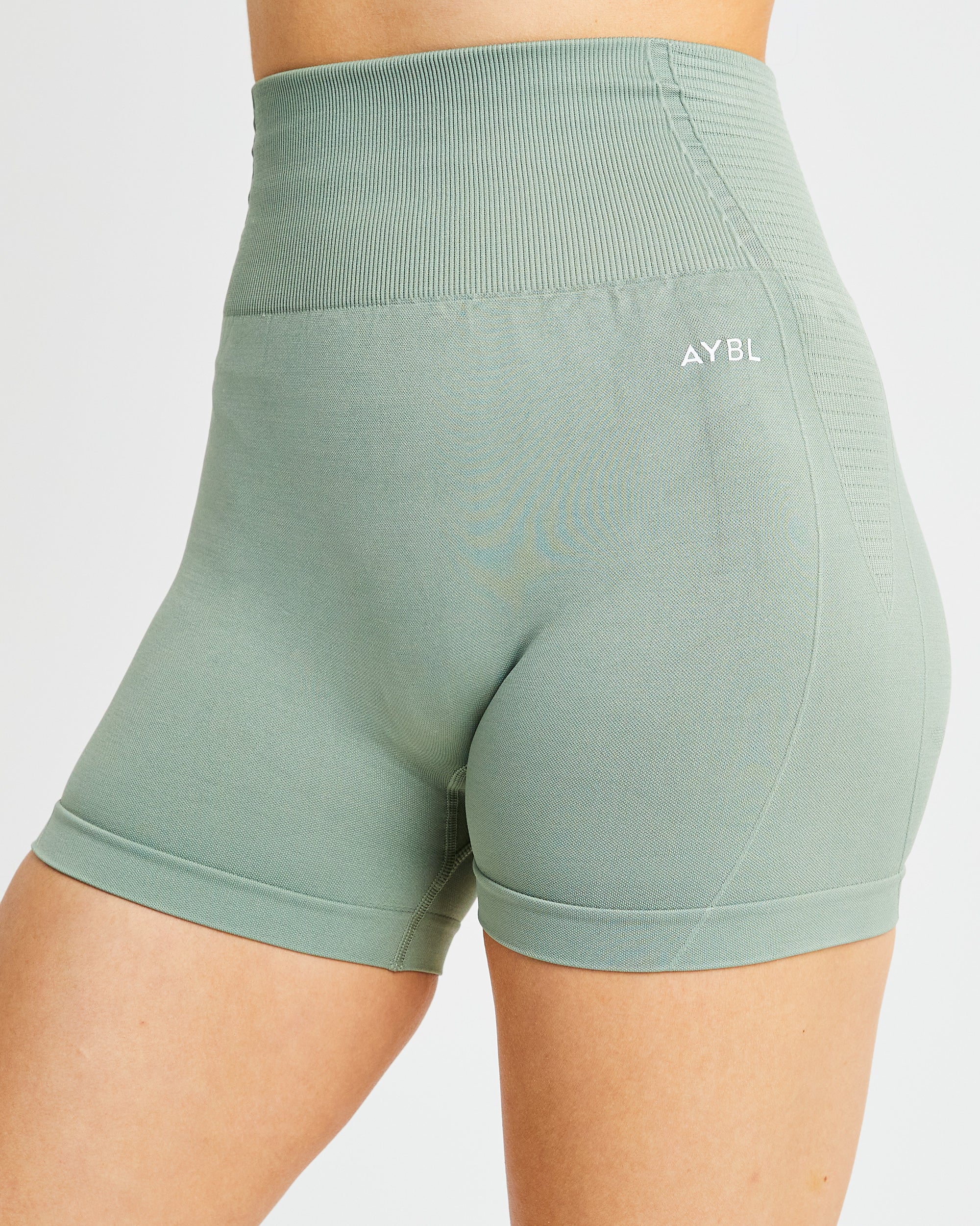 Balance V2 Seamless Shorts - Olive Green