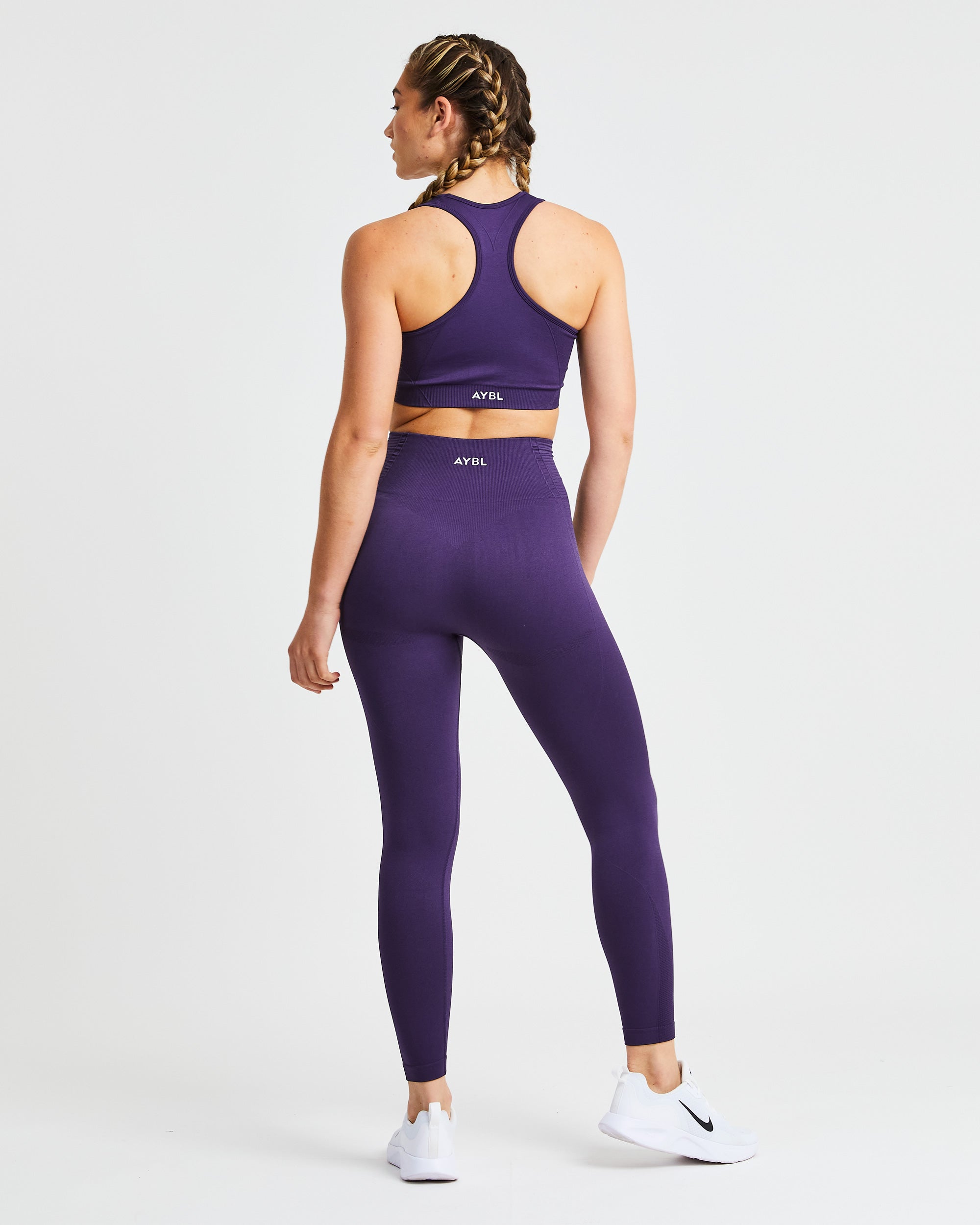 Balance V2 Seamless Sports Bra - Mulberry Purple