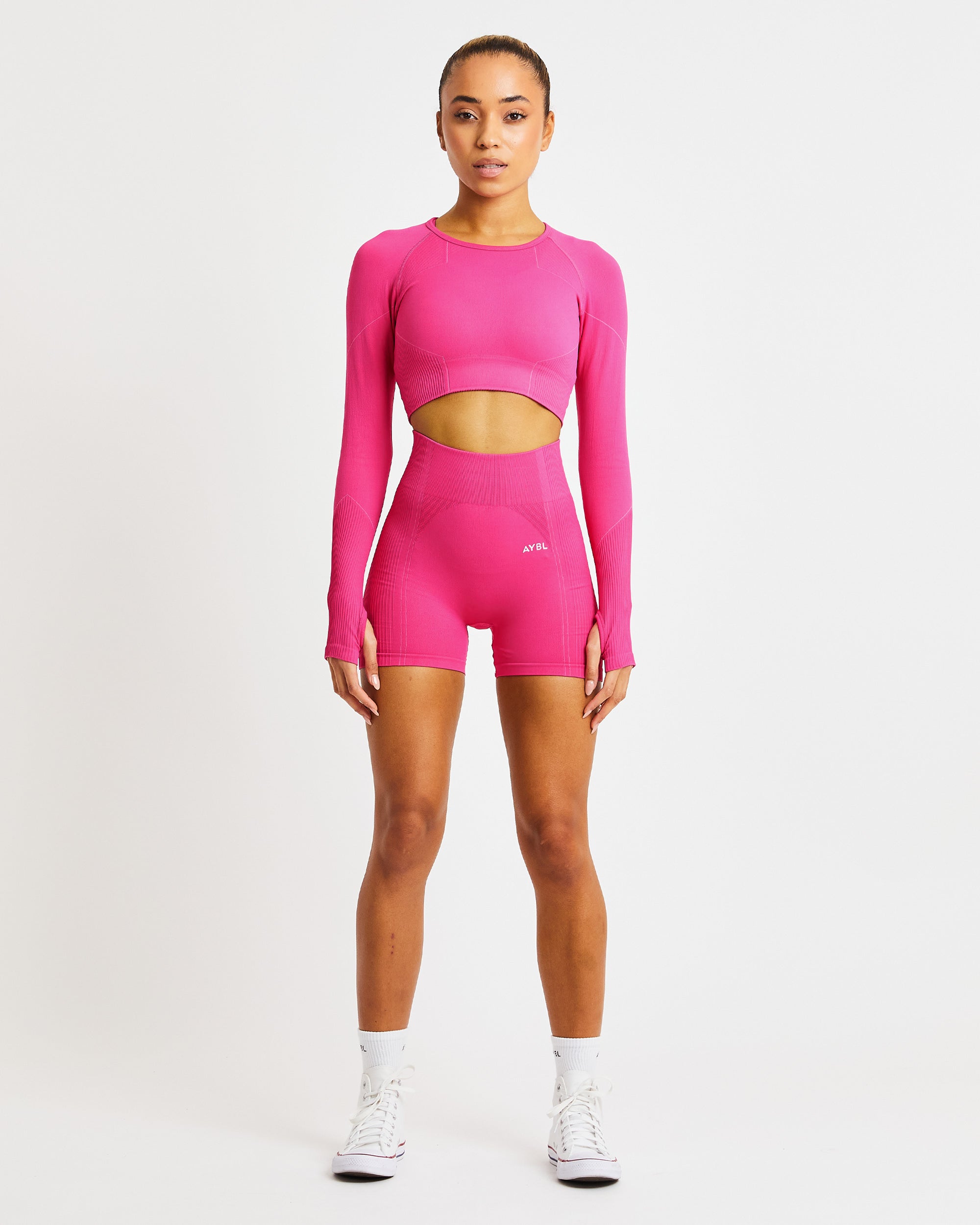 Reflex Seamless Shorts - Fuchsia Pink