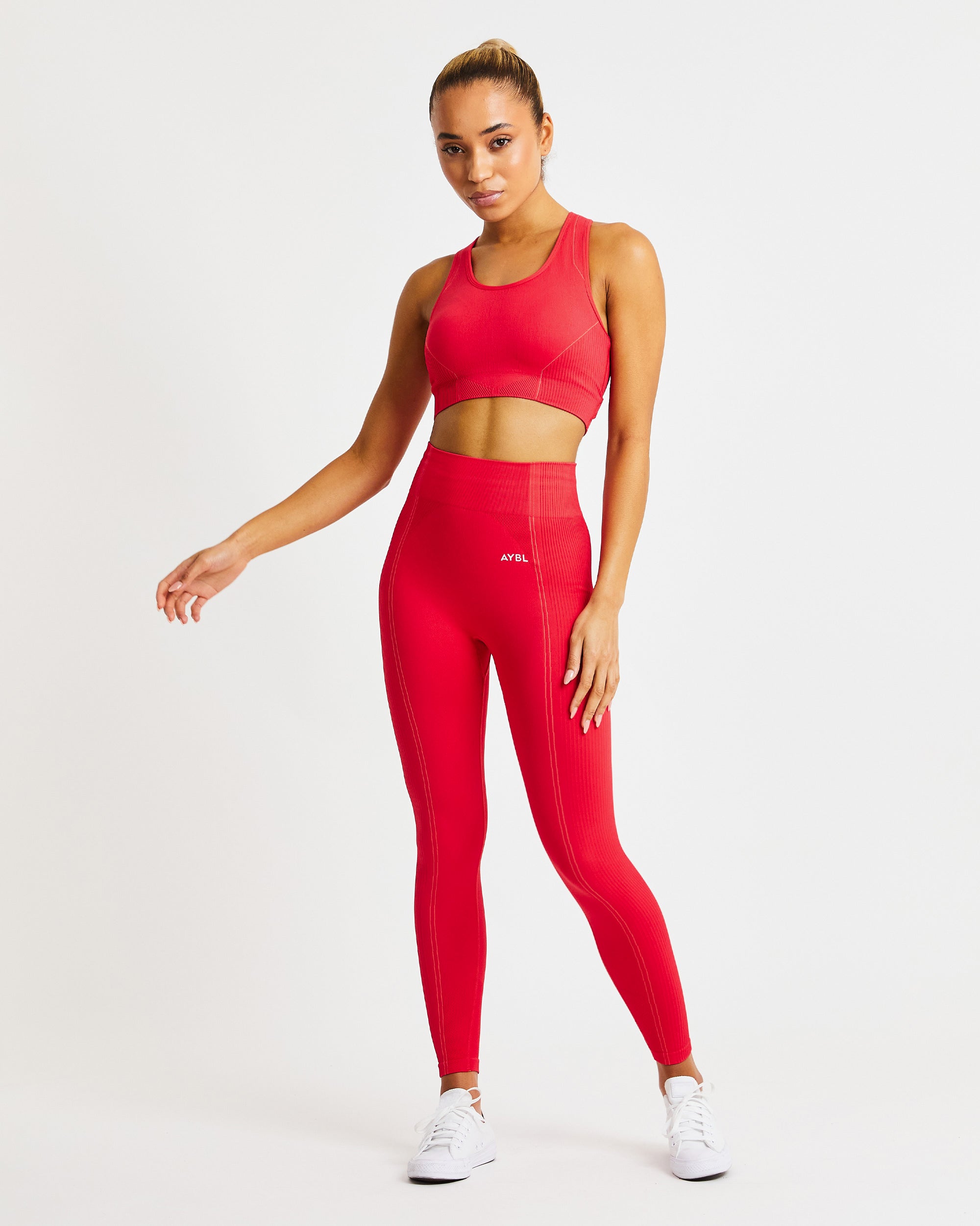 Reflex Seamless Leggings - Red