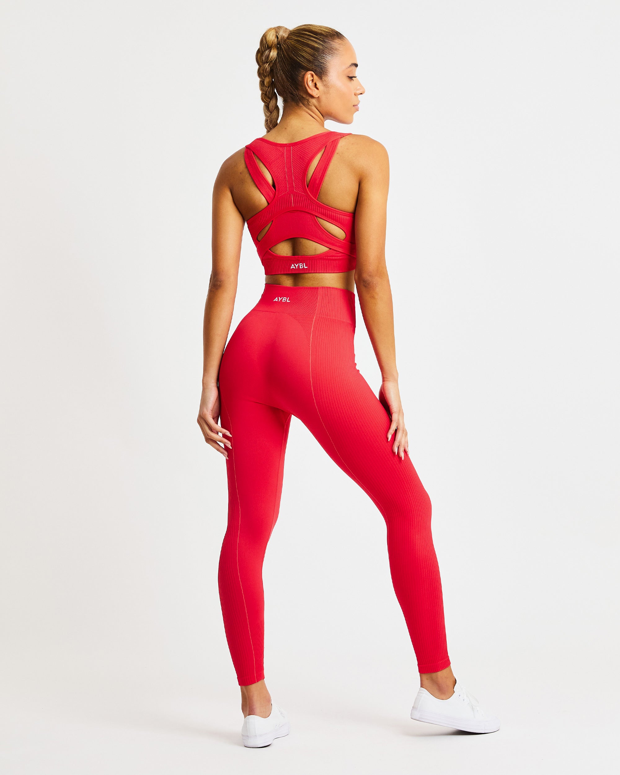 Reflex Seamless Leggings - Red