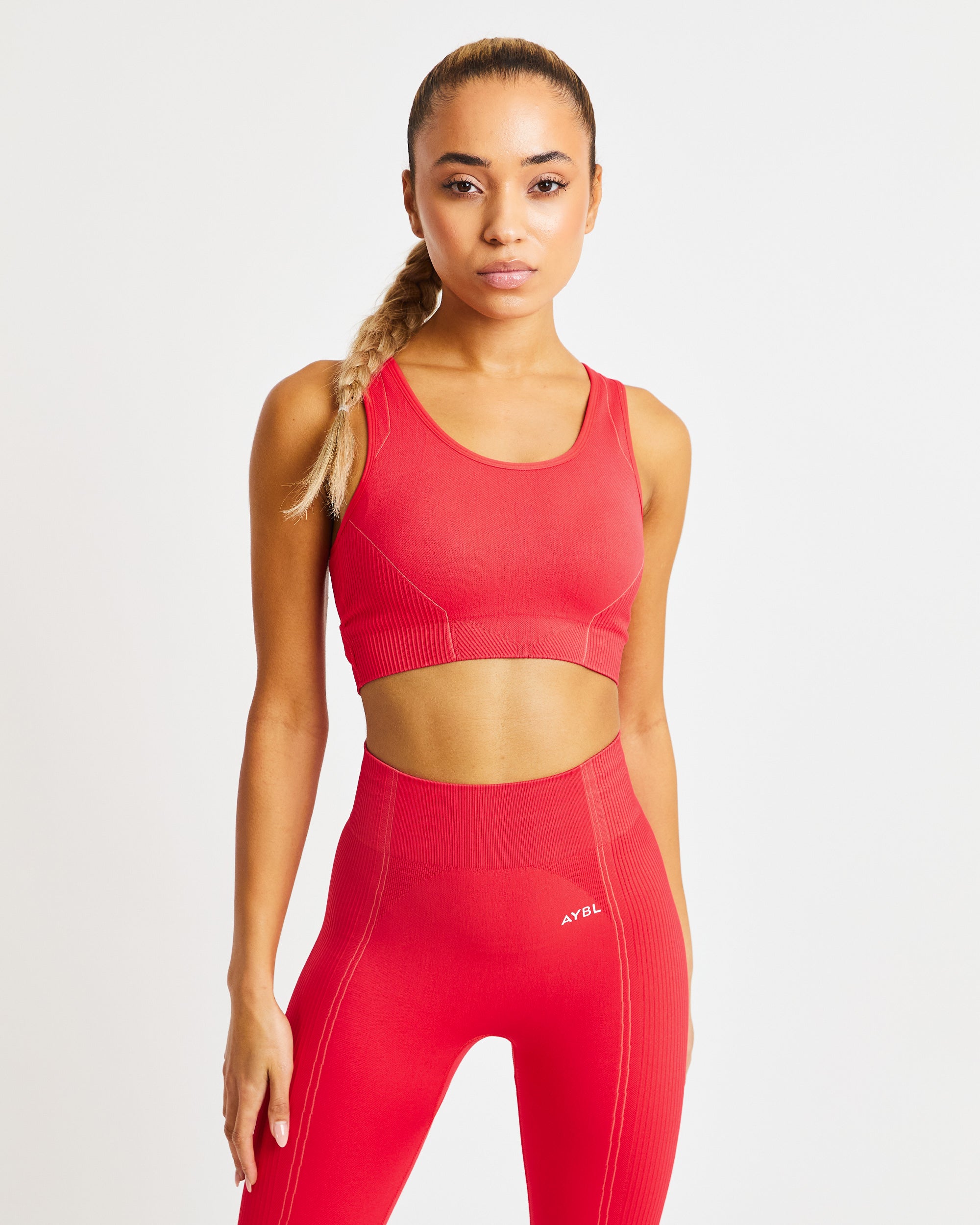 Reflex Seamless Sports Bra - Red