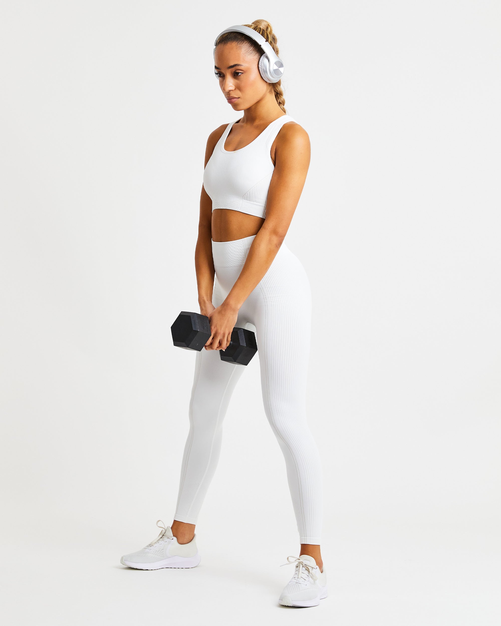 Reflex Seamless Leggings - White