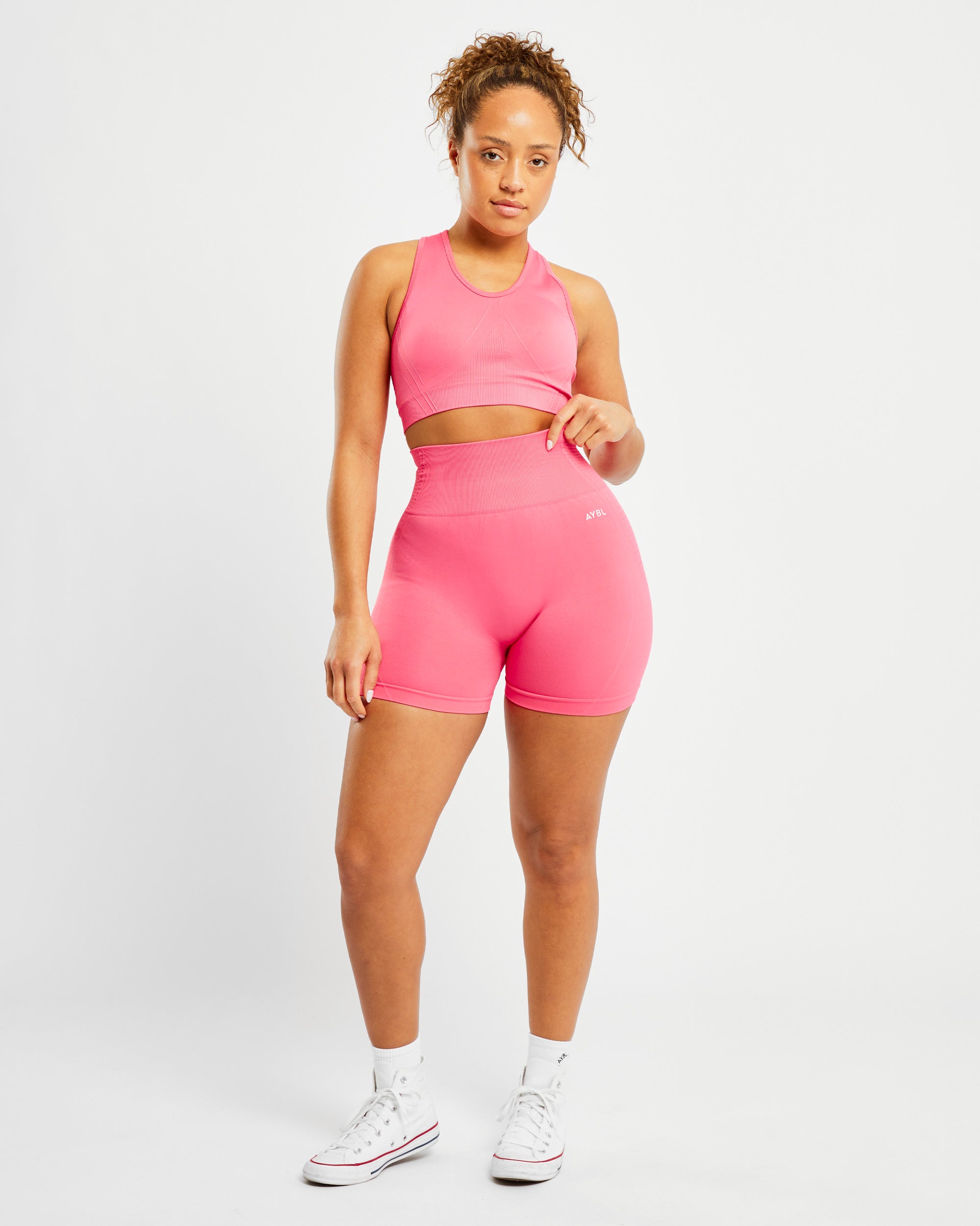 Balance V2 Seamless Sports Bra - Coral Pink