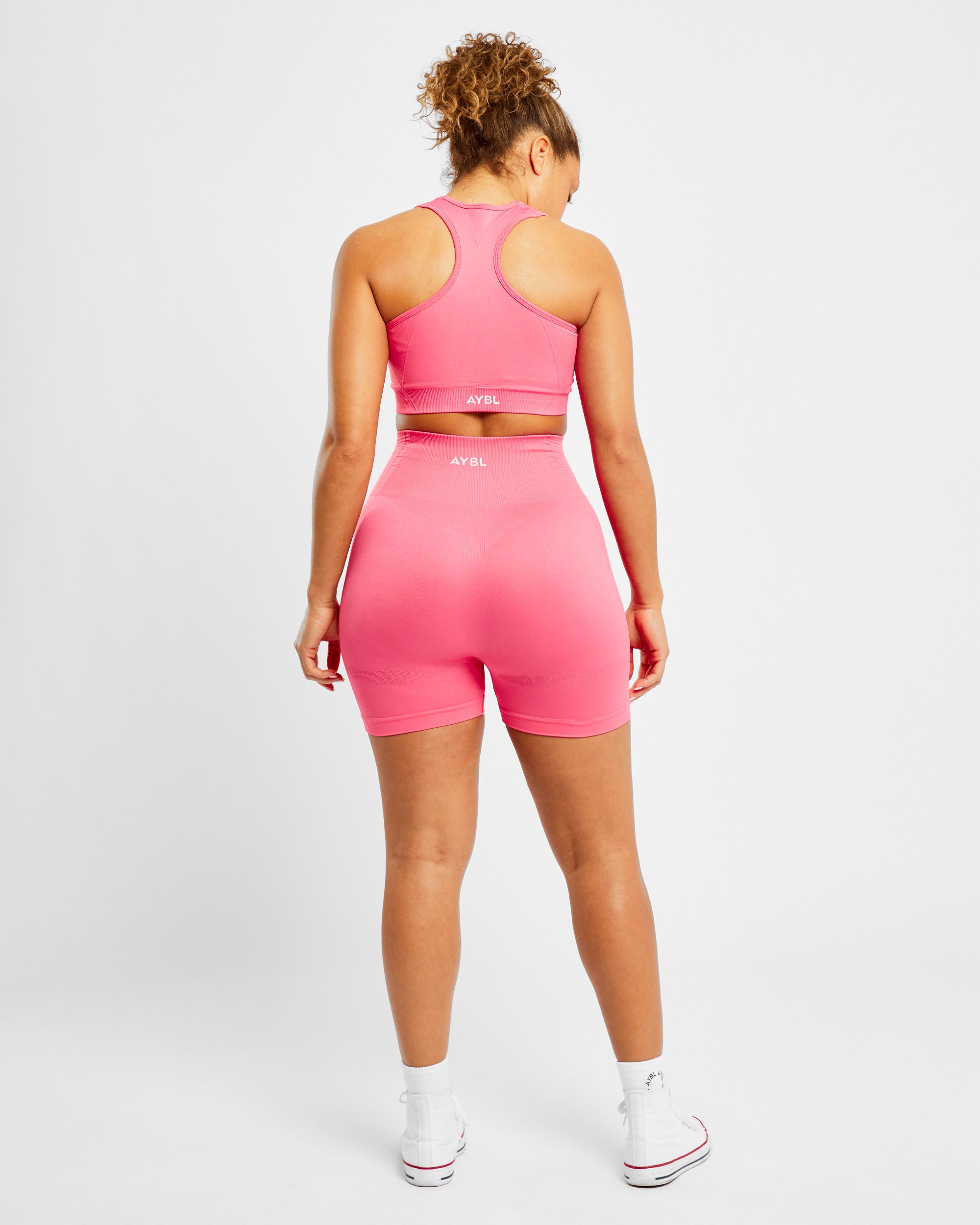 Balance V2 Seamless Shorts - Coral Pink