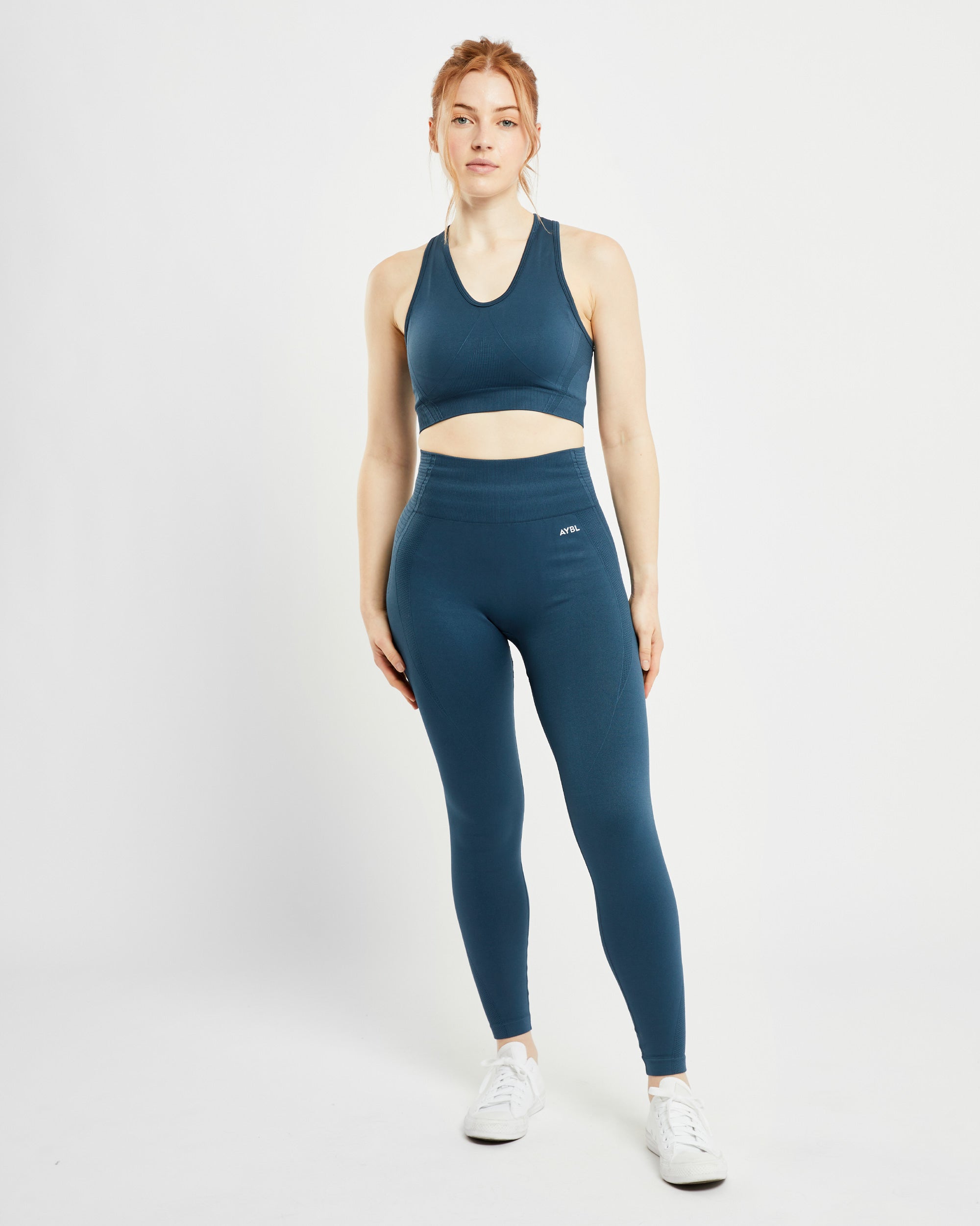 Balance V2 Seamless Sports Bra - Marine Blue