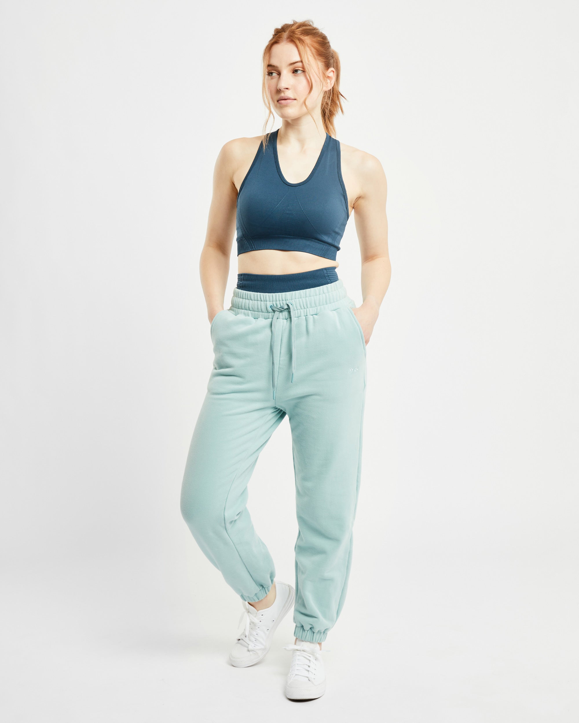 Balance V2 Seamless Sports Bra - Marine Blue