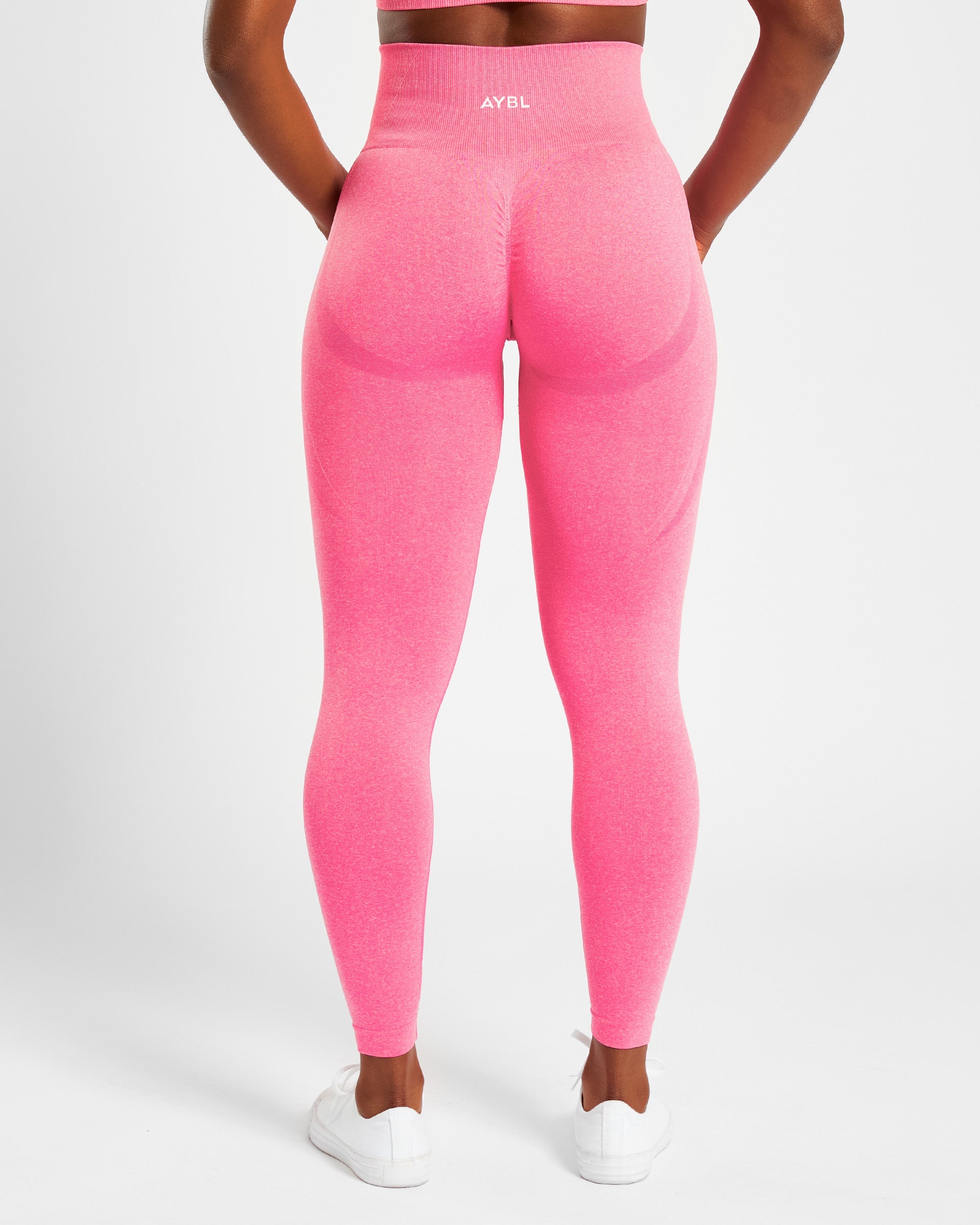 Empower Seamless Leggings - Pink Marl