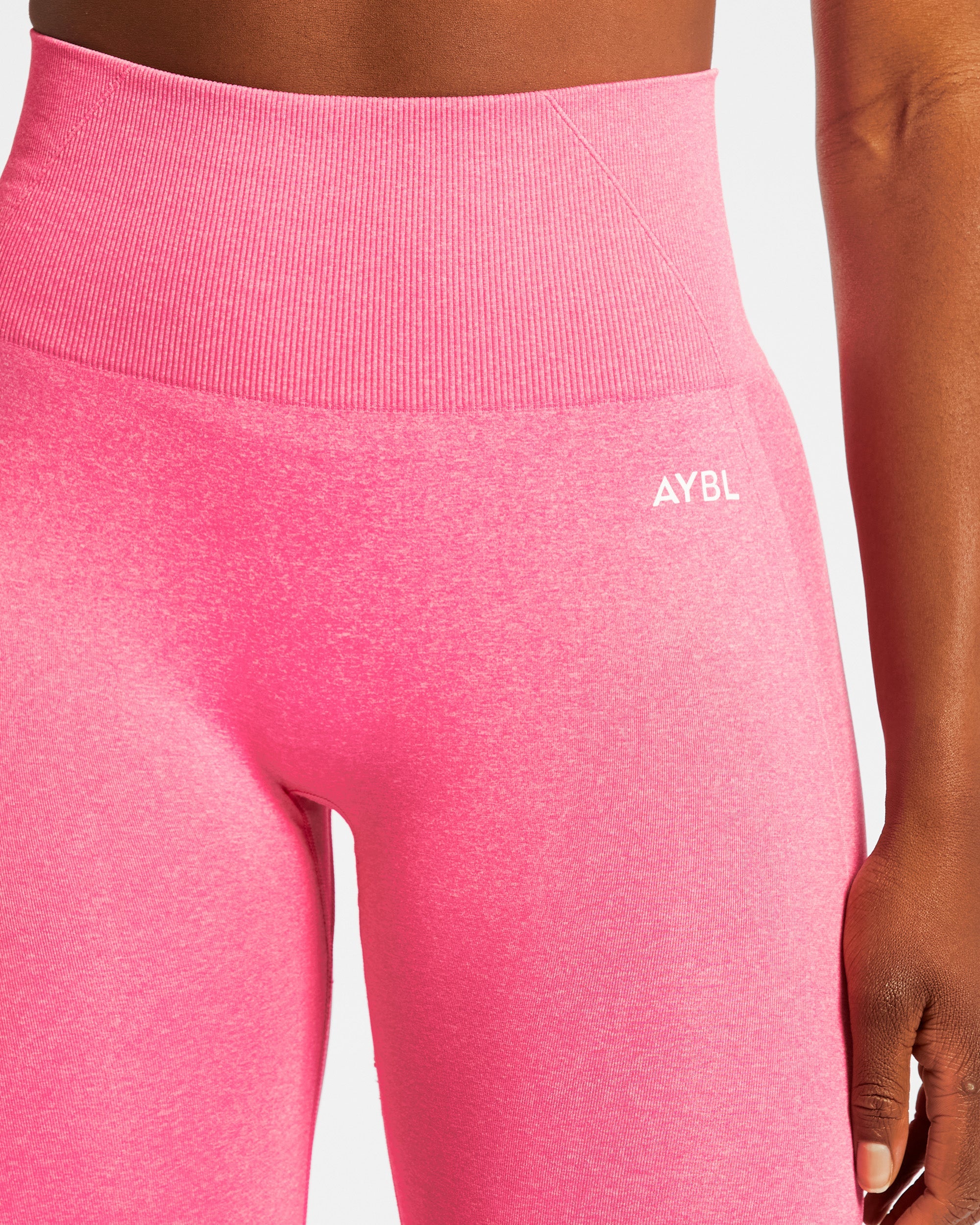 Empower Seamless Leggings - Pink Marl