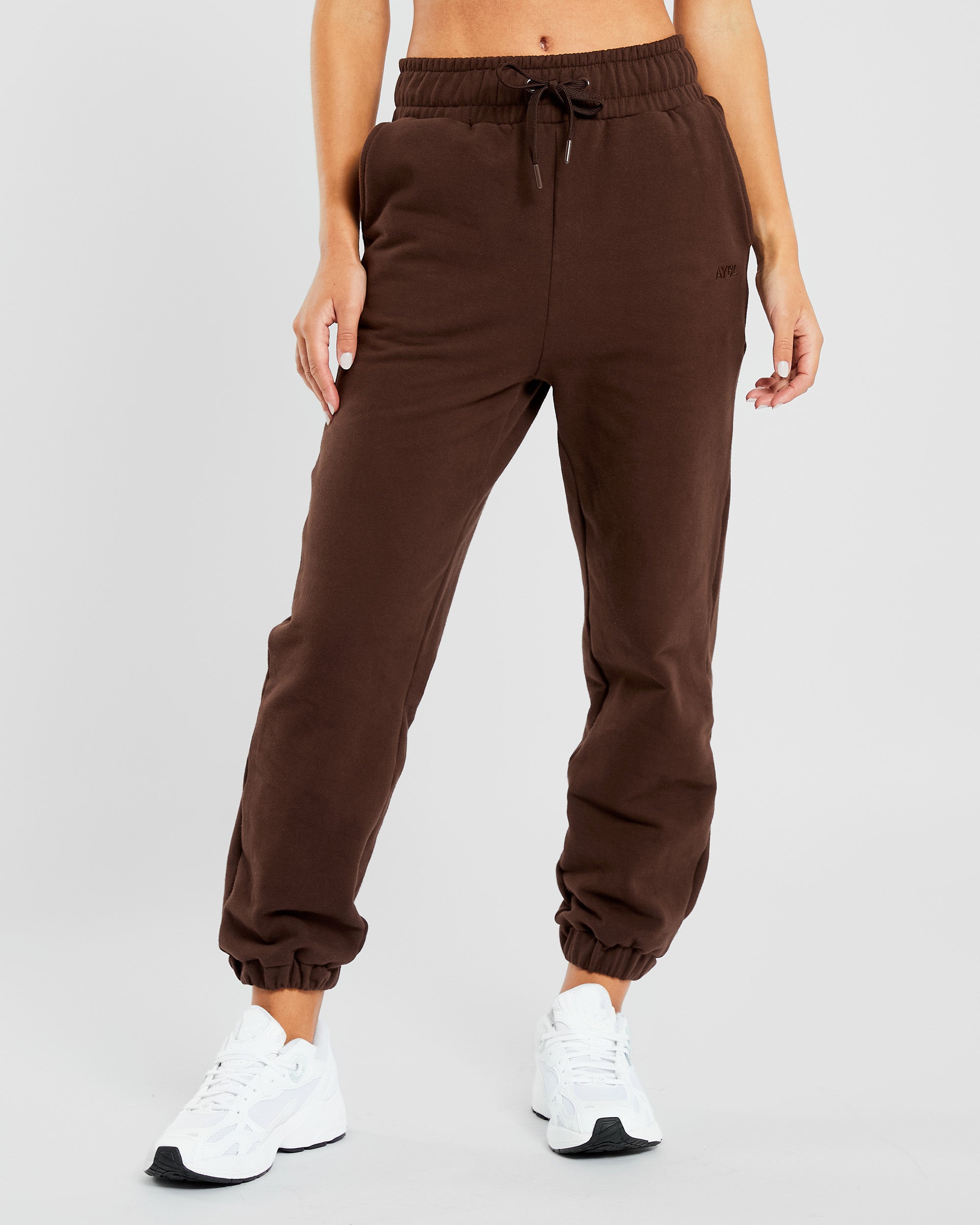 Everyday Relaxed Joggers - Brown