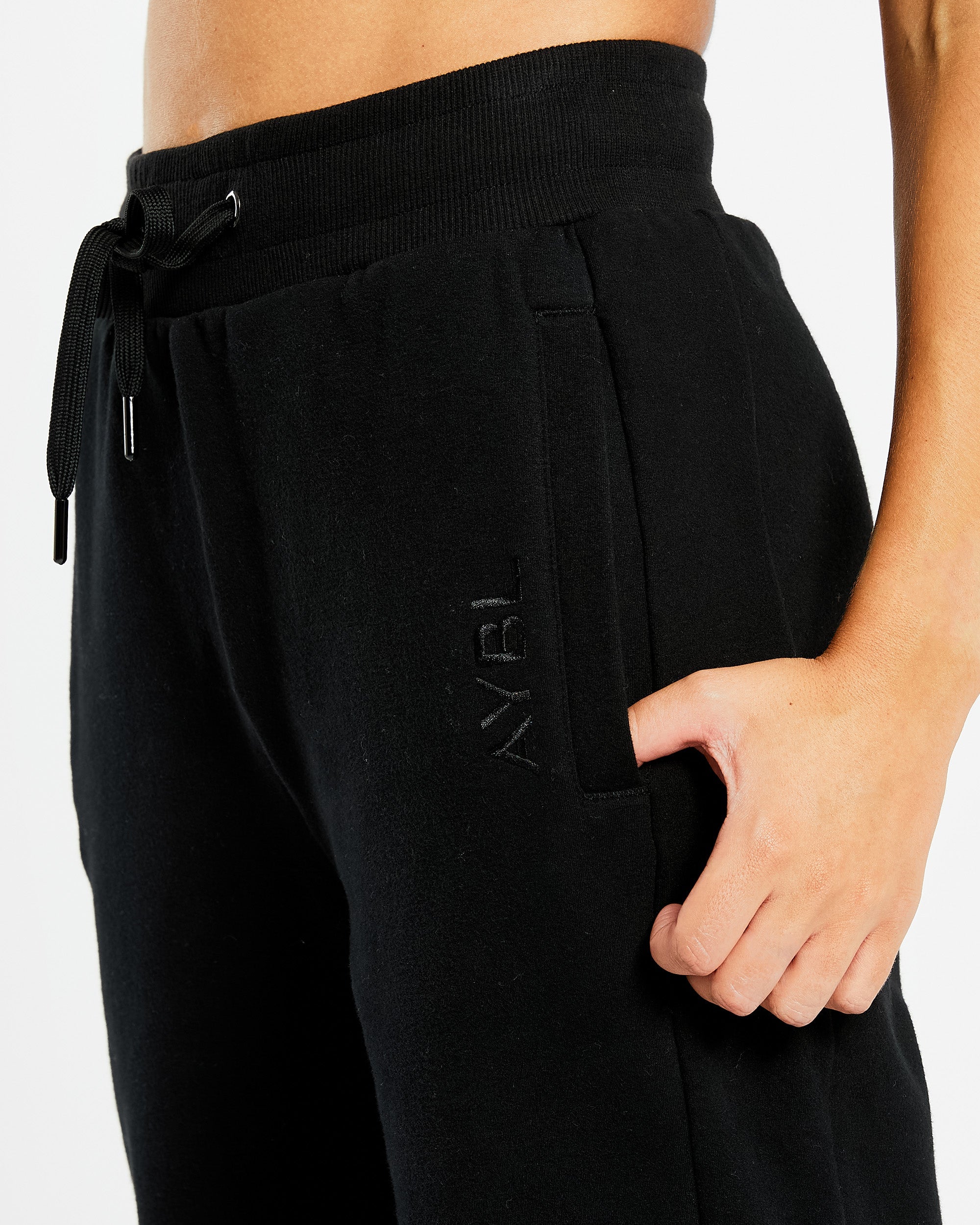 Everyday Relaxed Straight Leg Joggers - Black