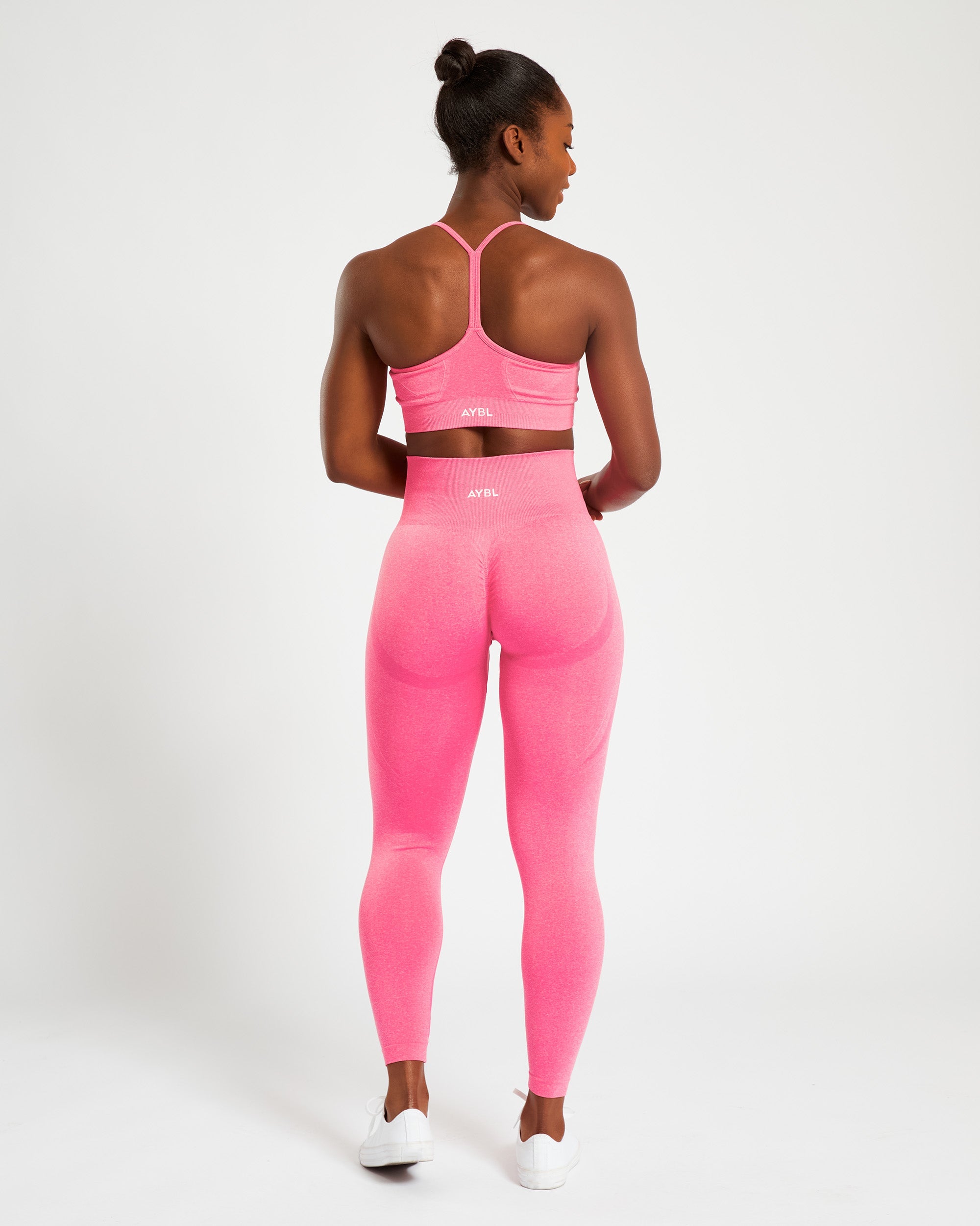 Empower Seamless Leggings - Pink Marl