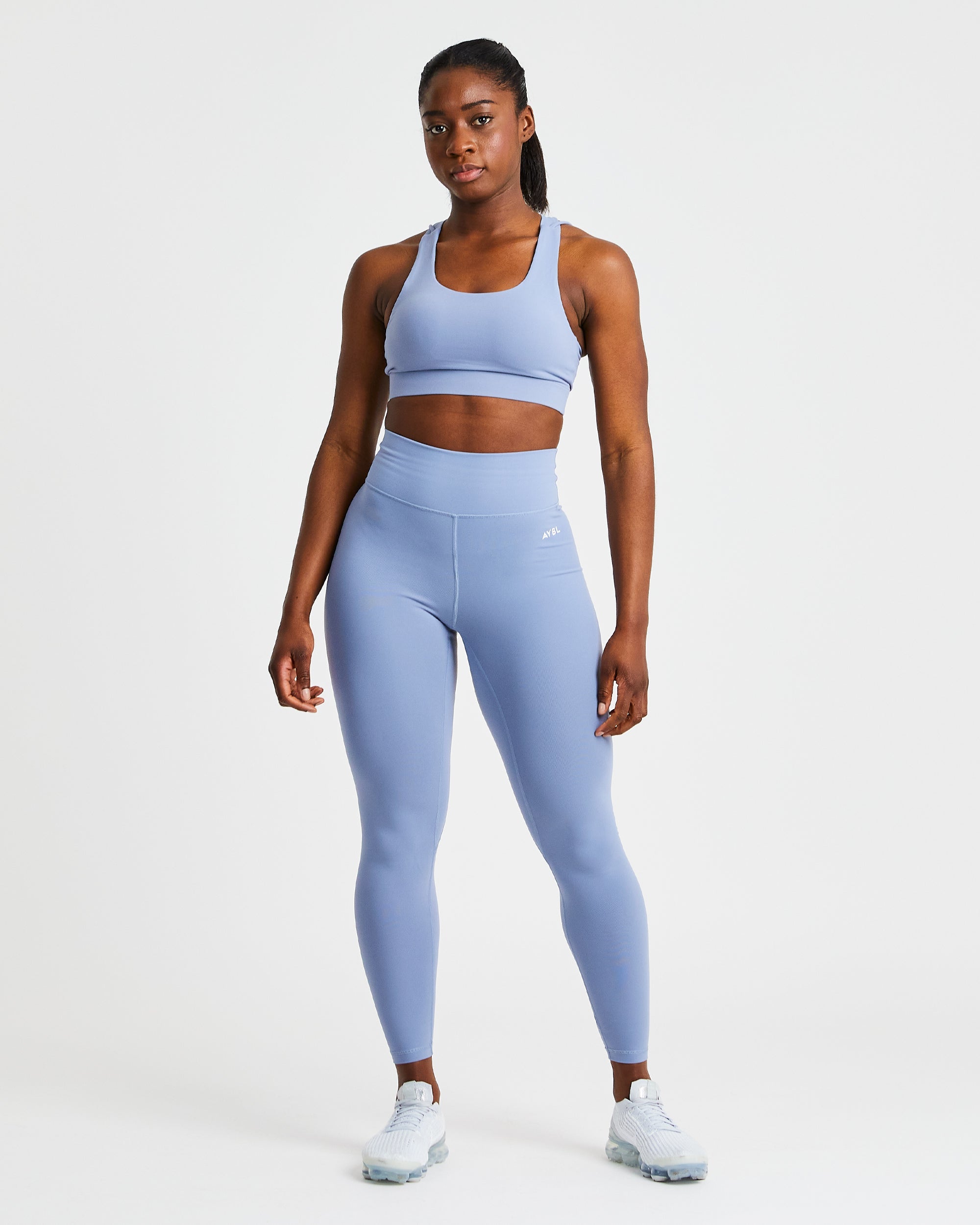 Core Sports Bra - Steel Blue