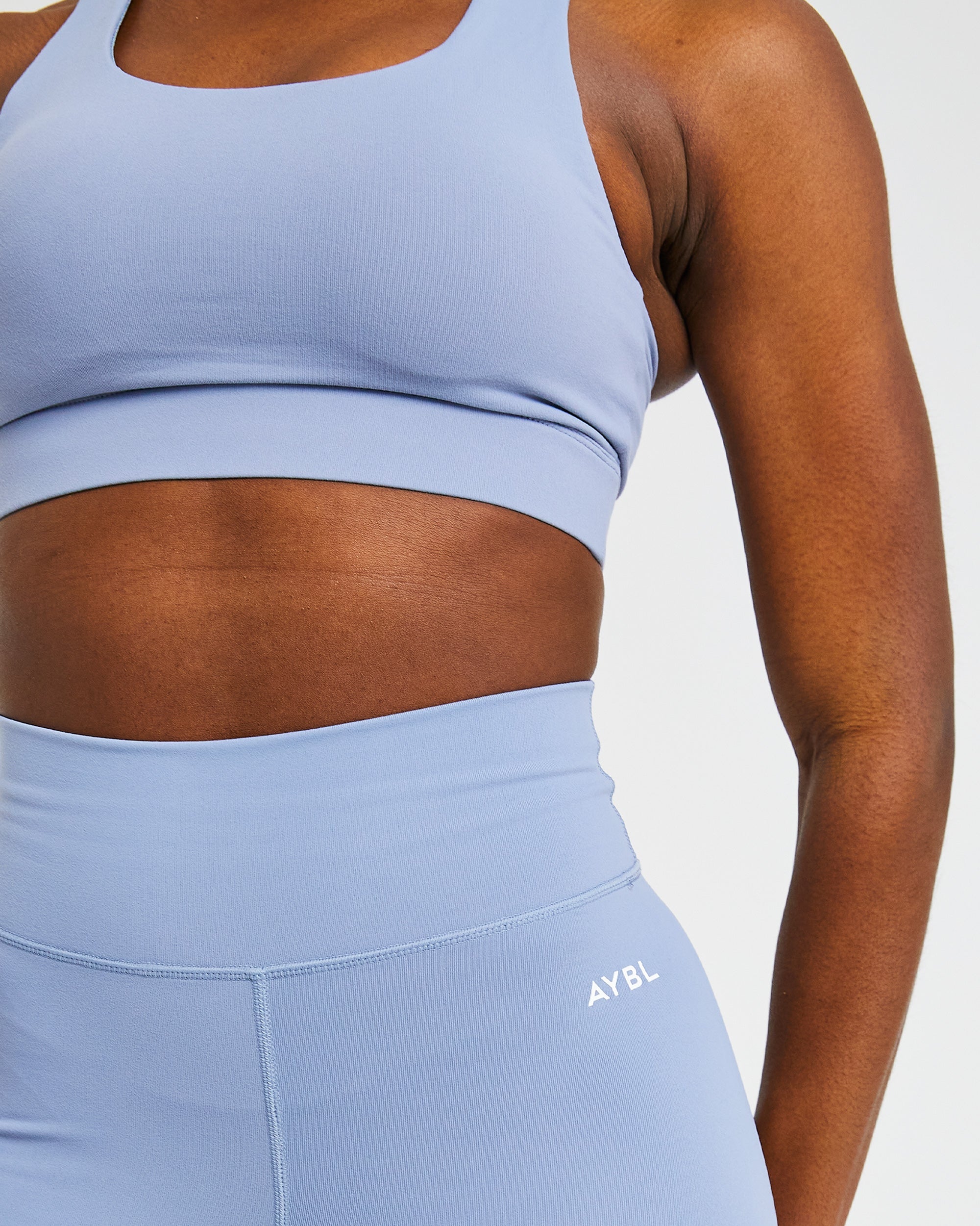 Core Sports Bra - Steel Blue