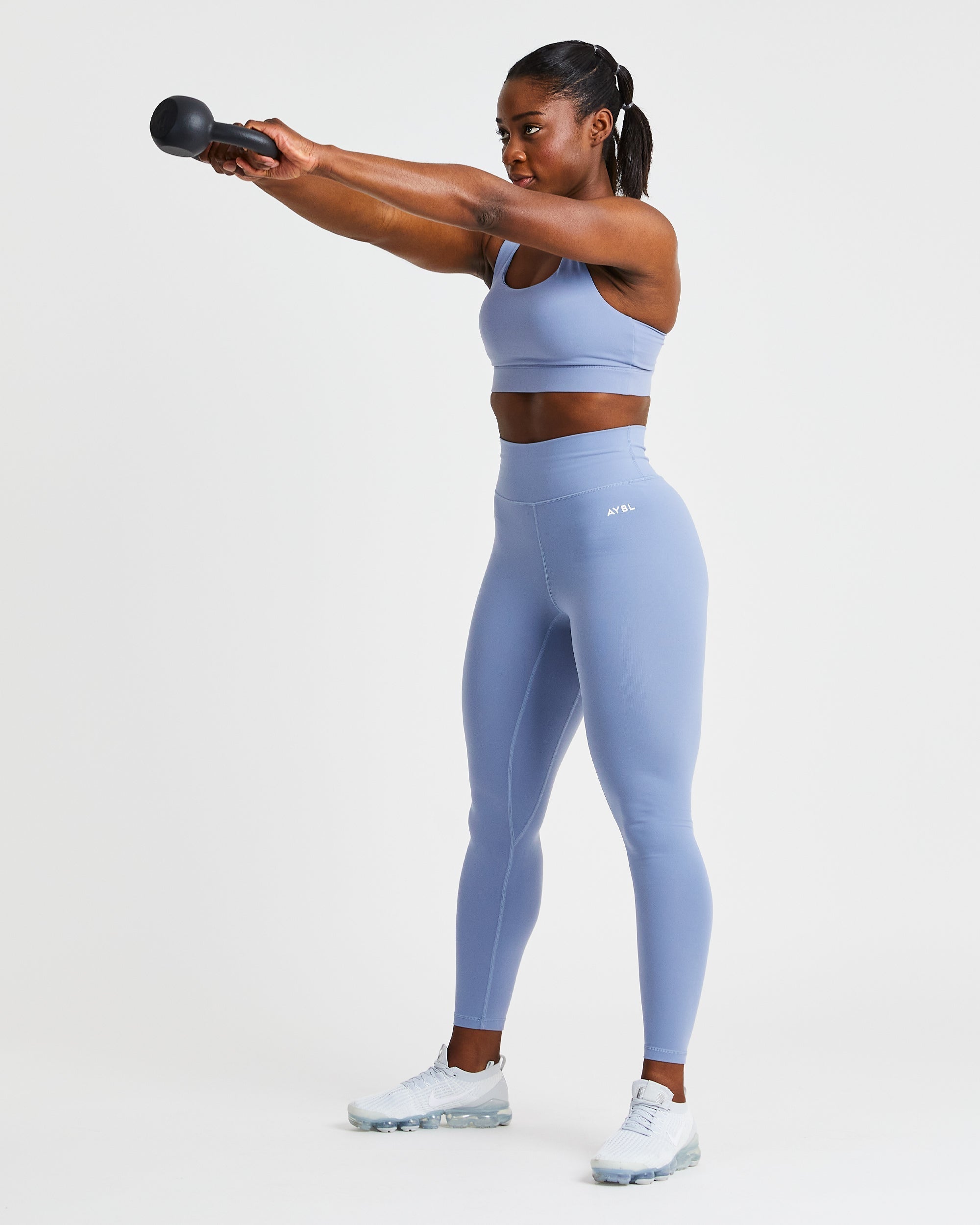 Core Sports Bra - Steel Blue