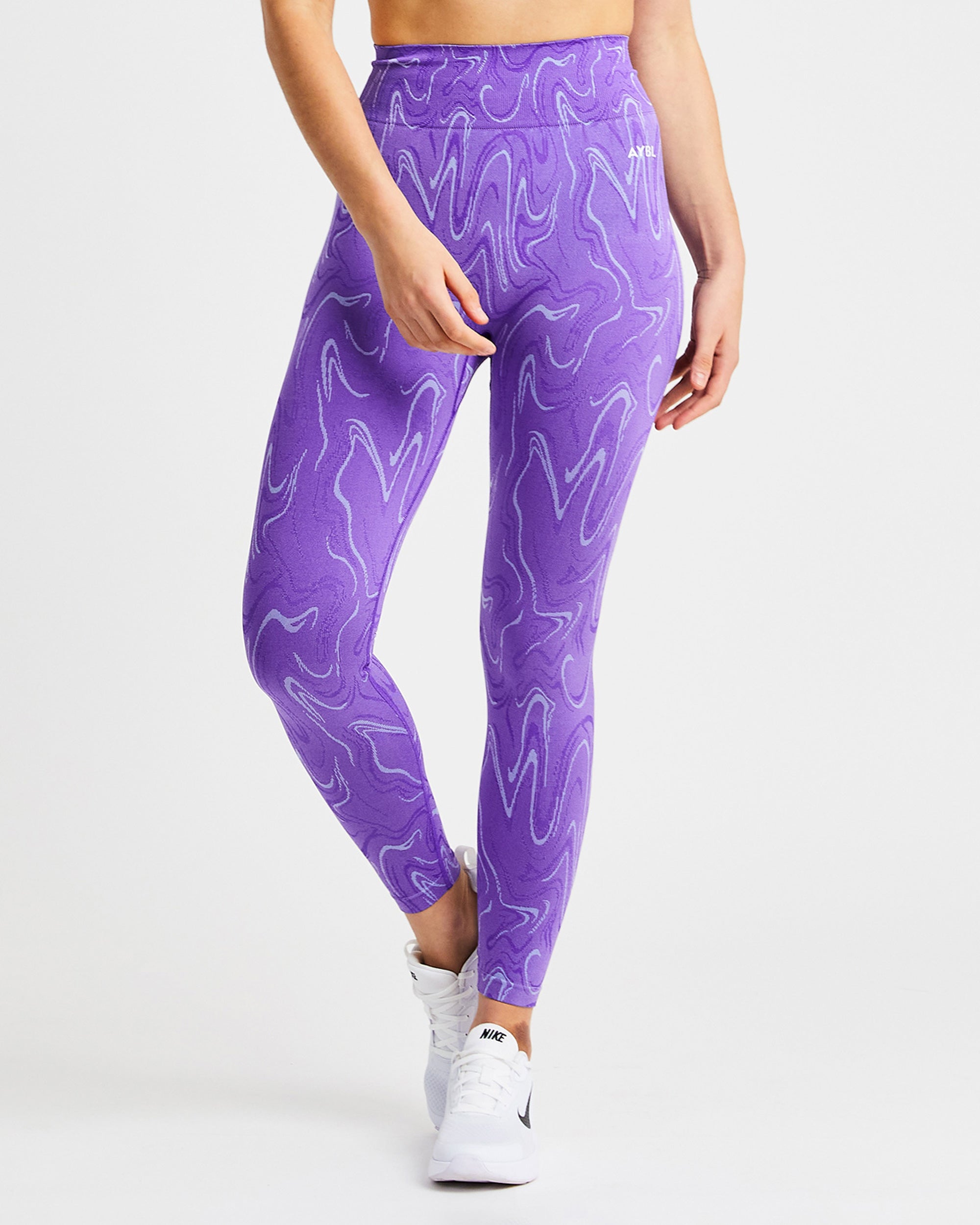 Velocity Seamless Leggings - Purple