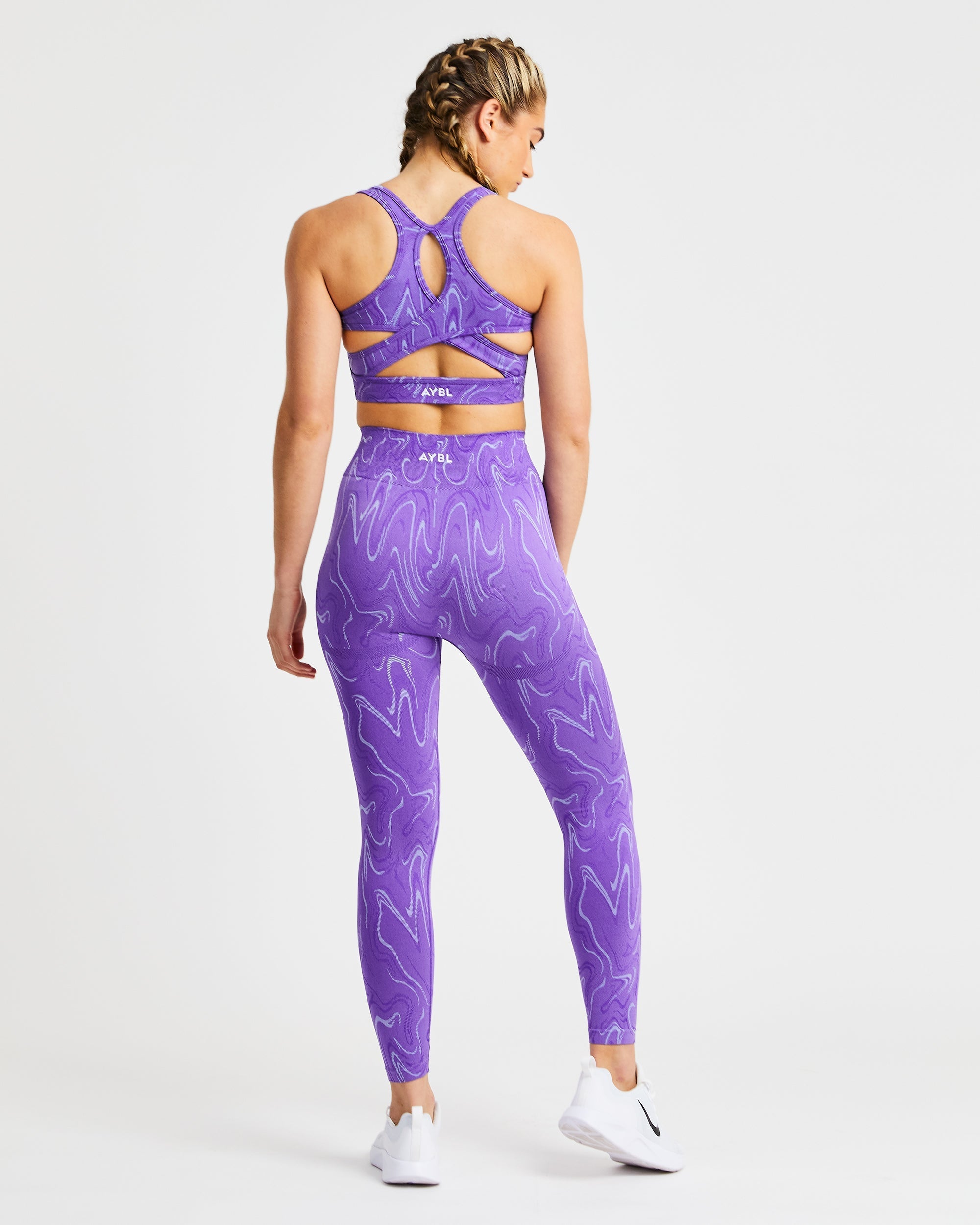 Velocity Seamless Leggings - Purple