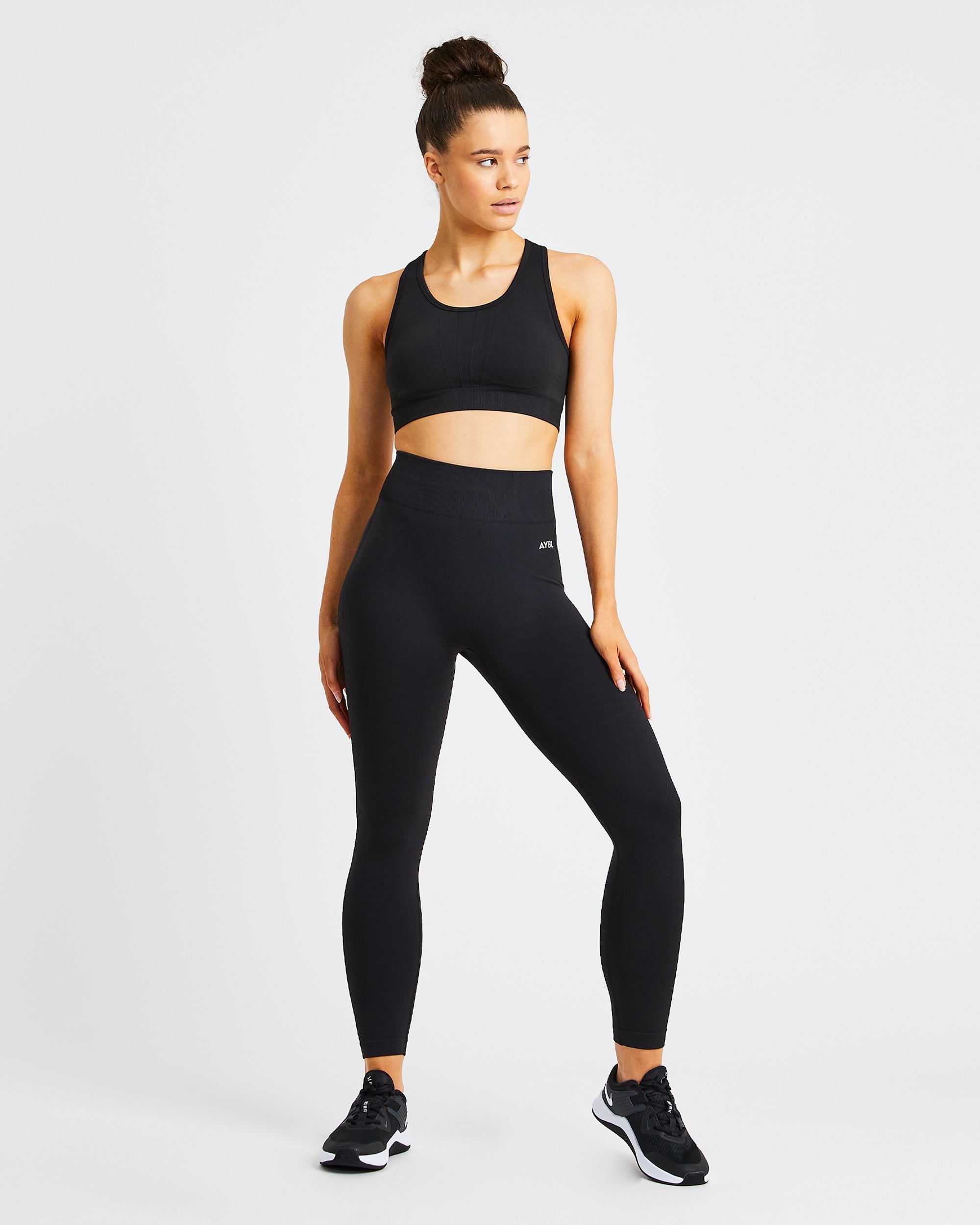 Pulse Seamless Leggings - Black