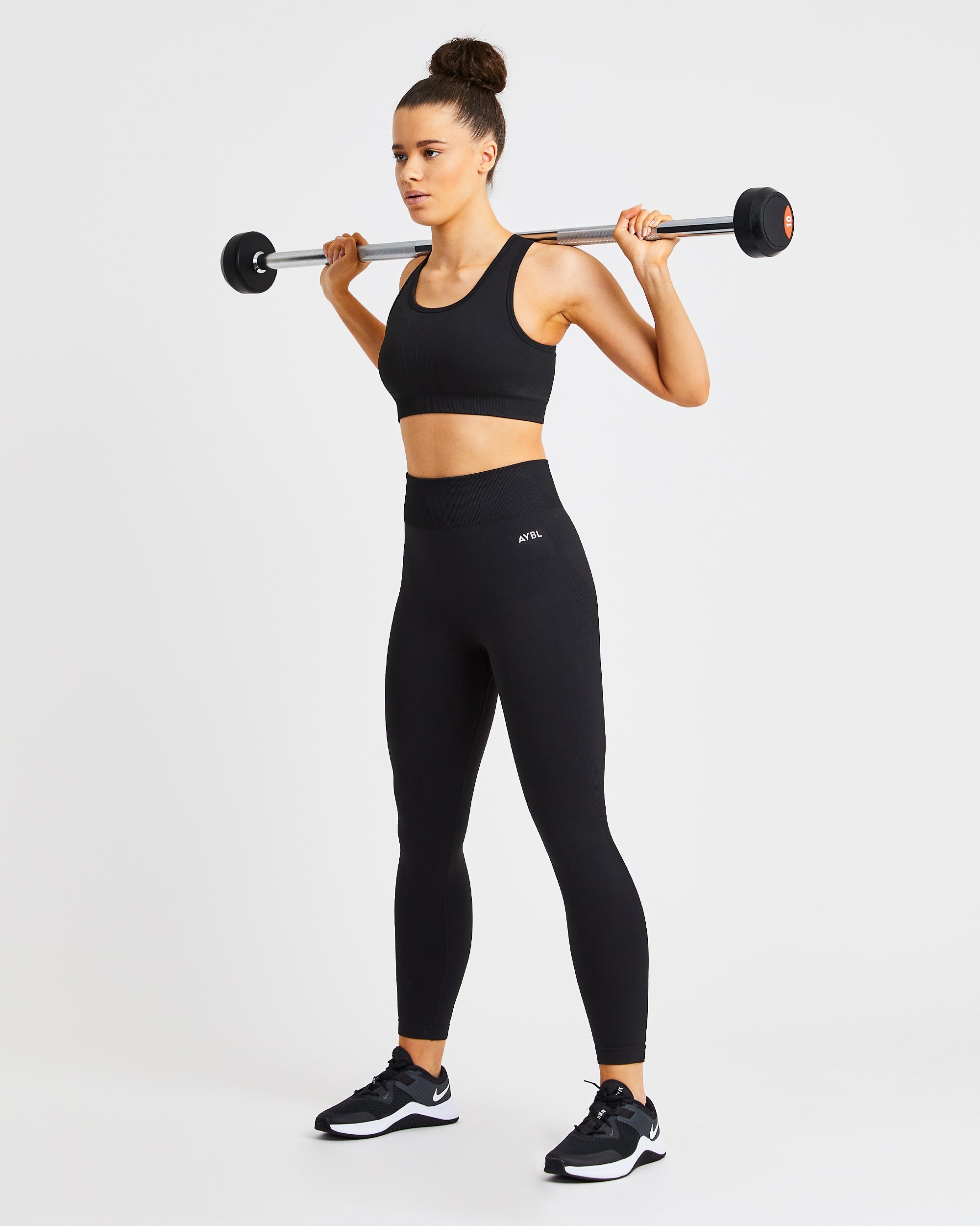 Pulse Seamless Leggings - Black