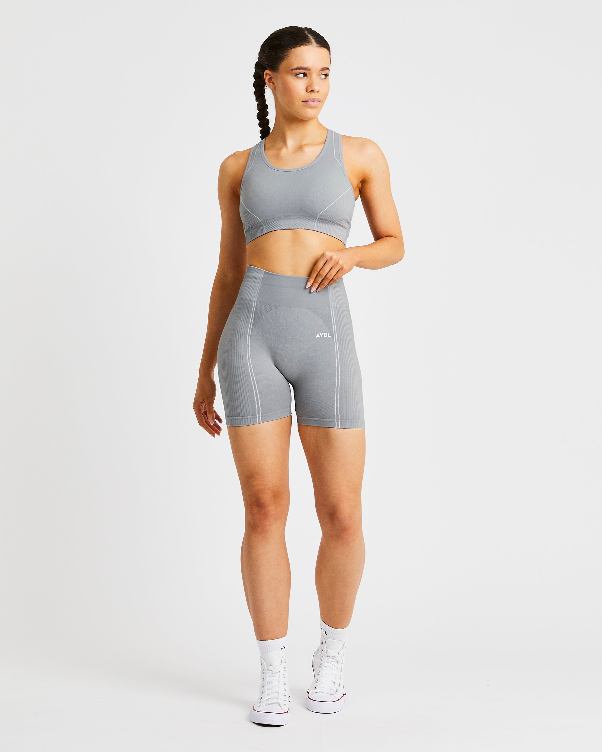 Reflex Seamless Sports Bra - Grey