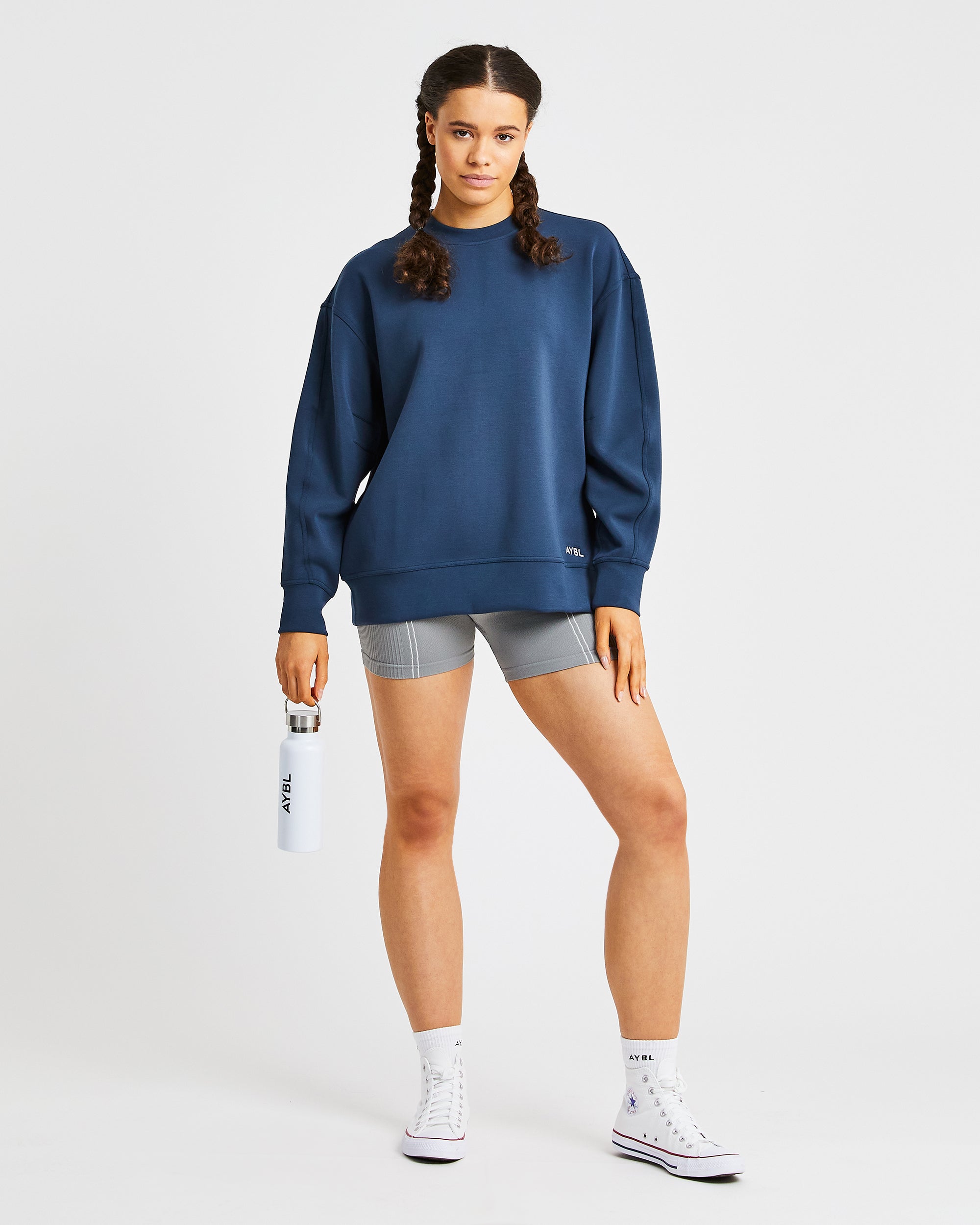 Oversized Jumper - Navy