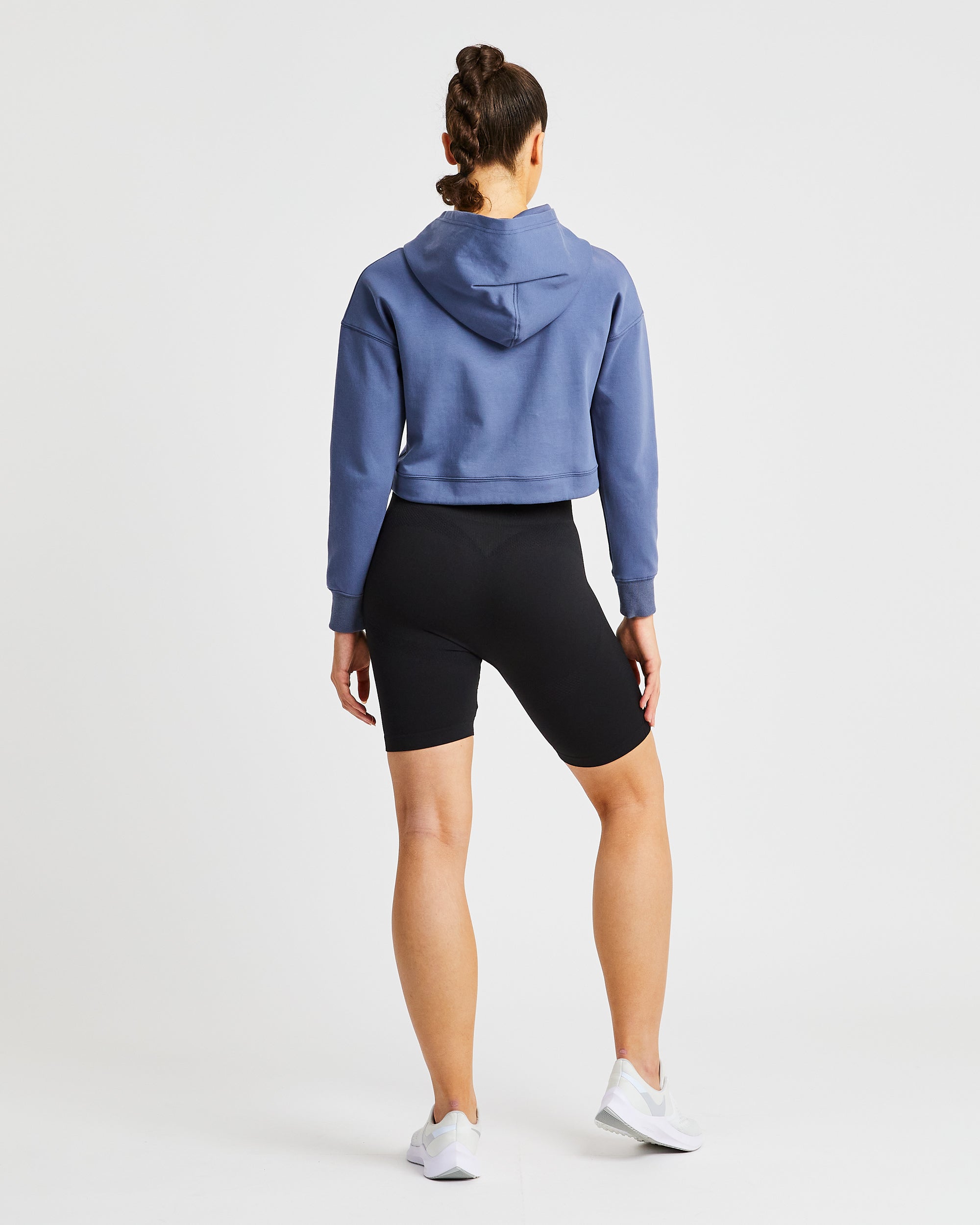 Everyday Drawcord Hoodie - Slate Blue